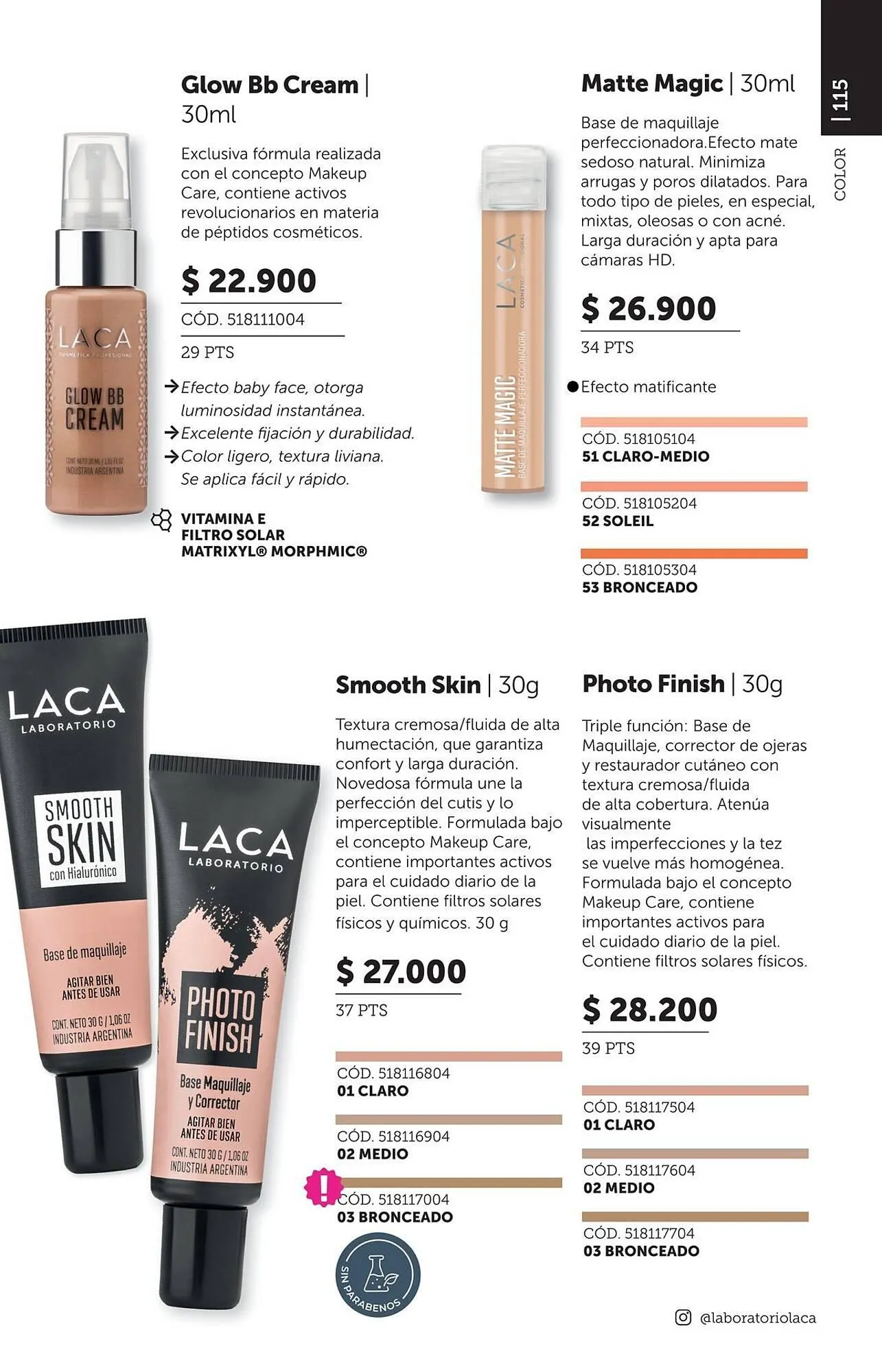 Ofertas de Catálogo Laboratorio LACA 3 de octubre al 31 de enero 2026 - Página 115 del catálogo