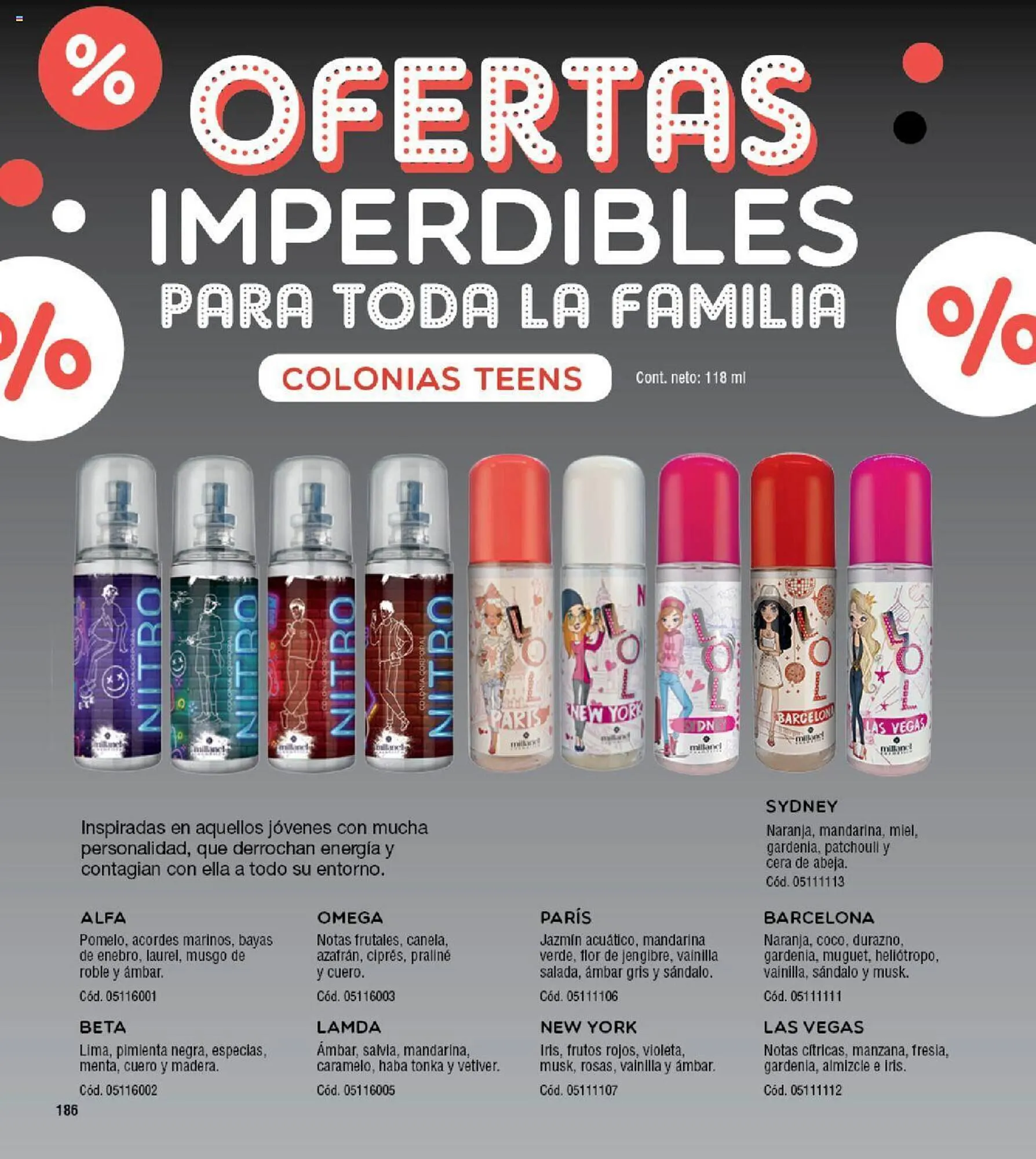 Ofertas de Catálogo Millanel Cosmética 11 de marzo al 7 de abril 2024 - Página 186 del catálogo