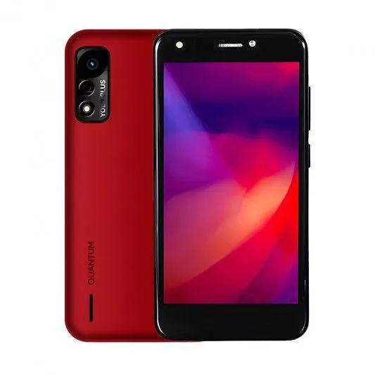 QUANTUM CELULAR LIBRE YOLO PLUS 5" 4G QUAD-CORE 2/32 GB 13/2MP ANDROID 13 ROJO