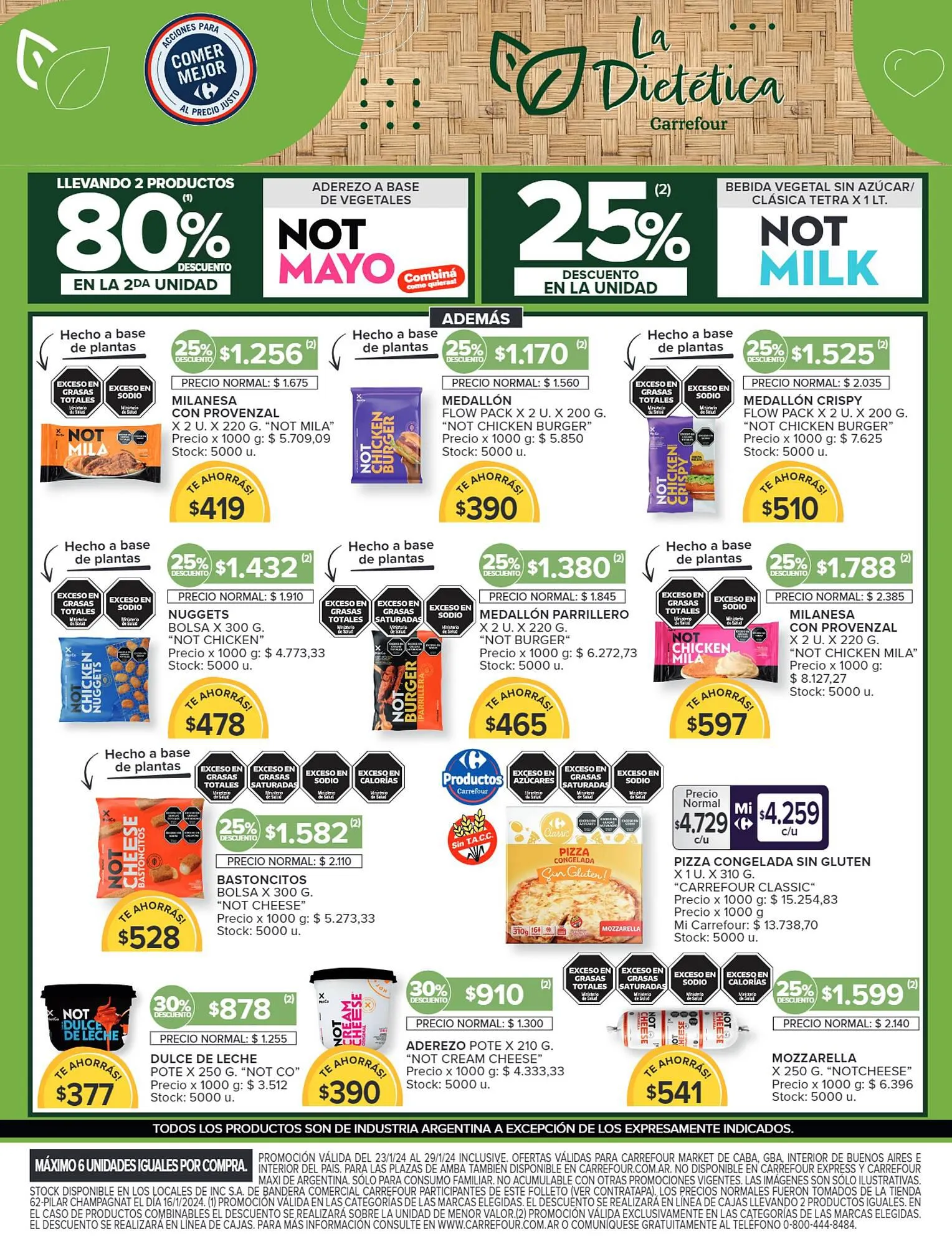 Ofertas de Catálogo Carrefour Market 23 de enero al 29 de enero 2024 - Página 9 del catálogo