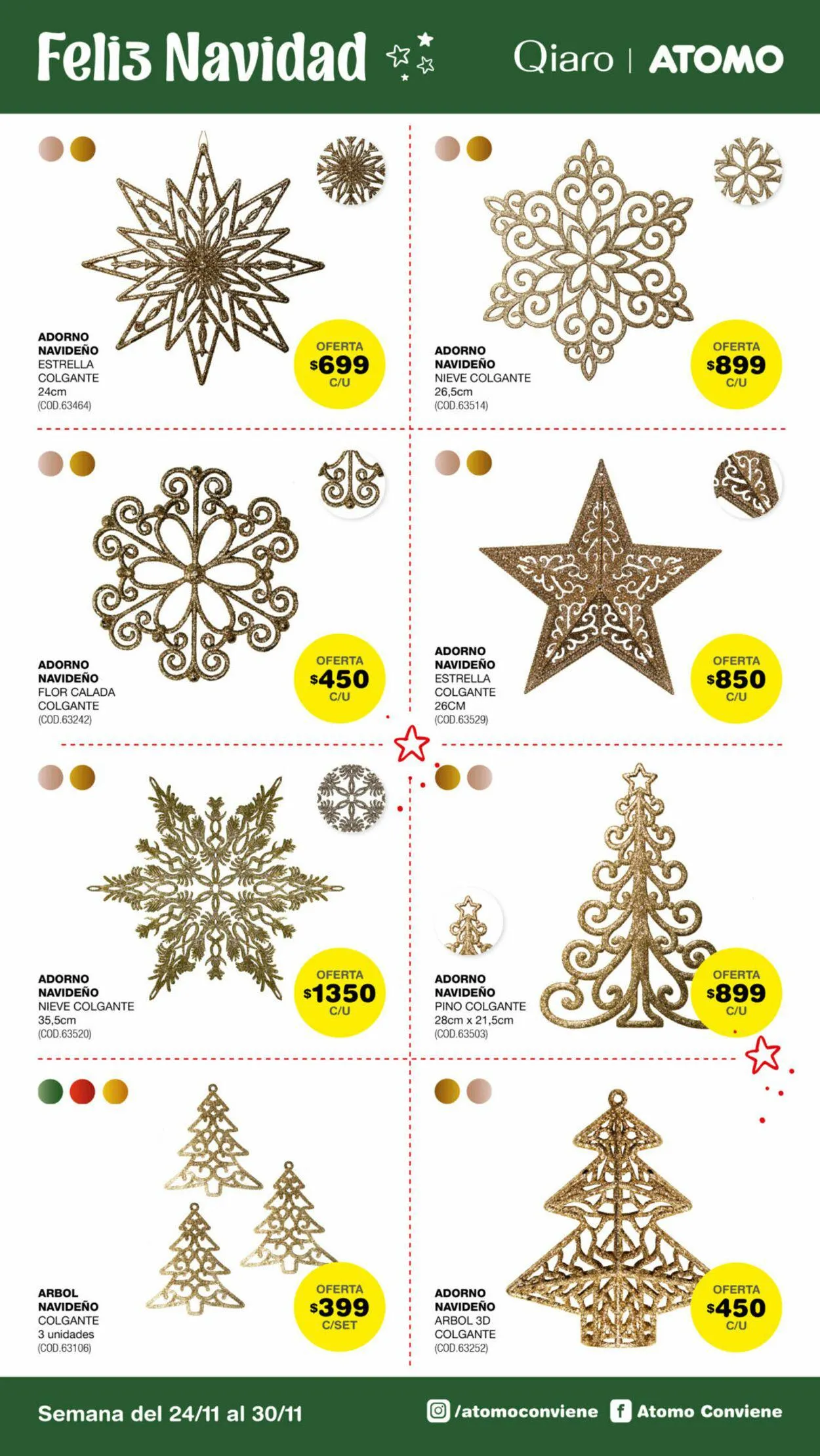Ofertas de ATOMO Conviene 24 de noviembre al 30 de noviembre 2024 - Página 24 del catálogo