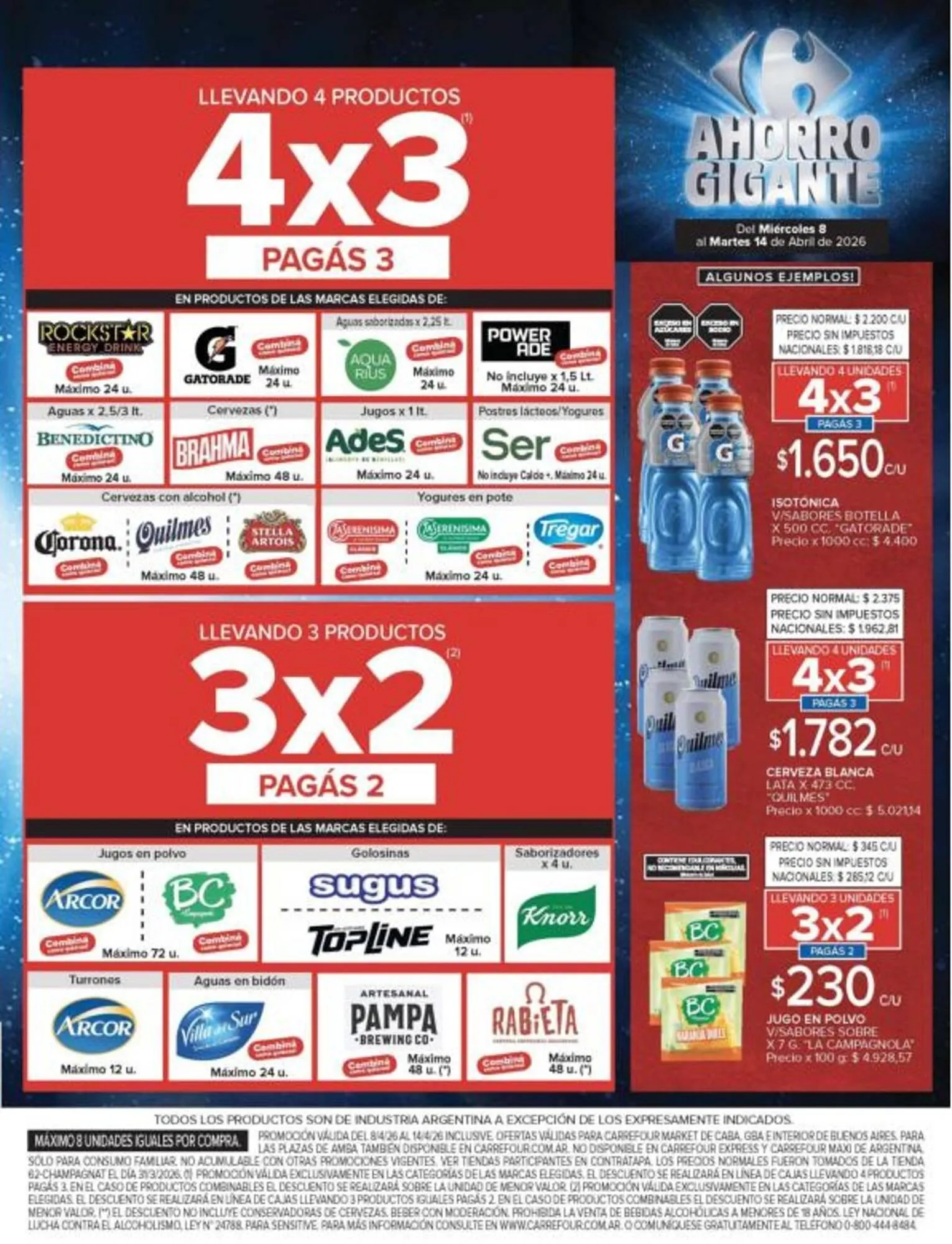 Ofertas de Folleto Carrefour Market 8 de abril al 15 de abril 2026 - Página 4 del catálogo