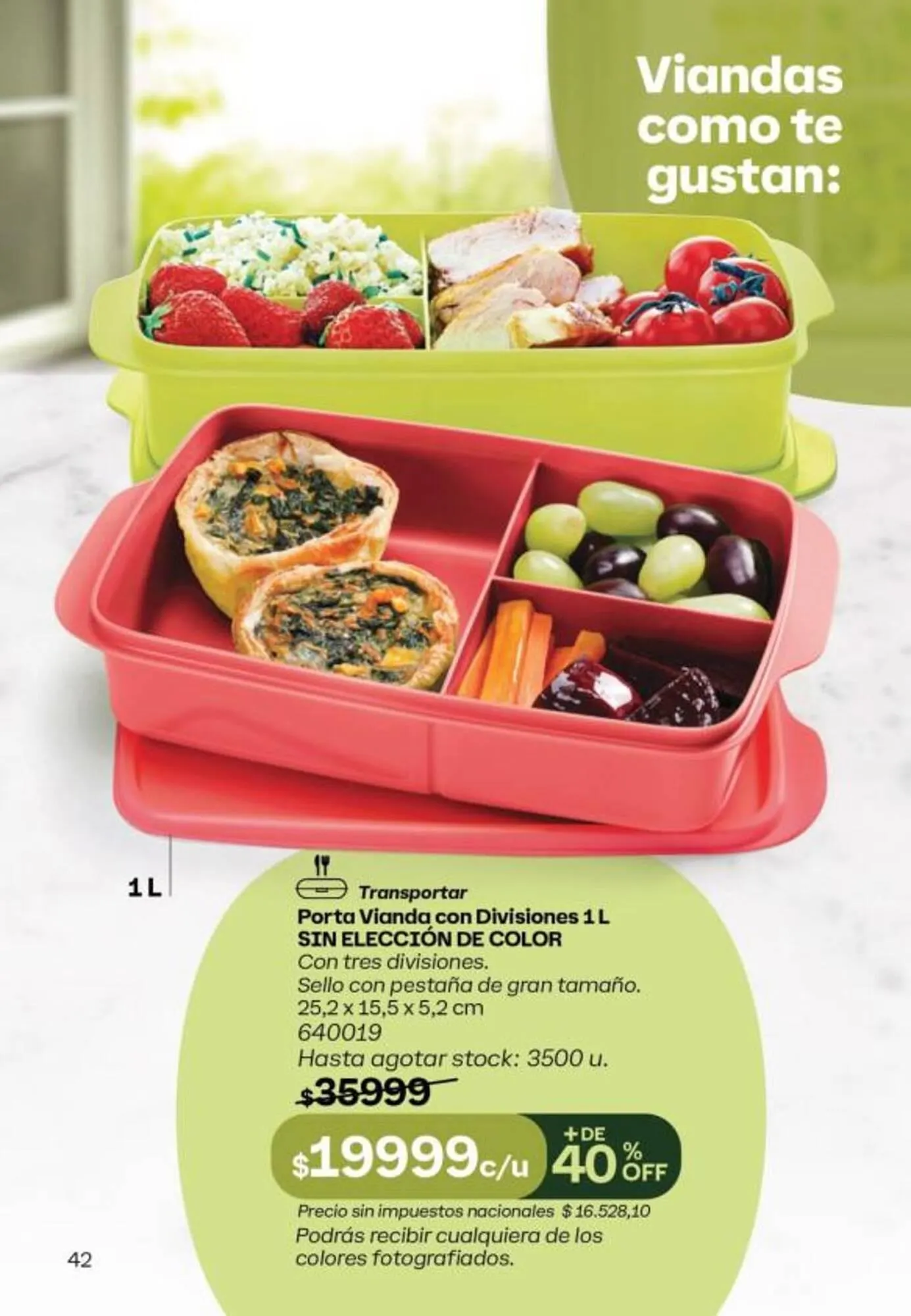 Ofertas de Catálogo Tupperware 10 de mayo al 31 de mayo 2025 - Página 43 del catálogo