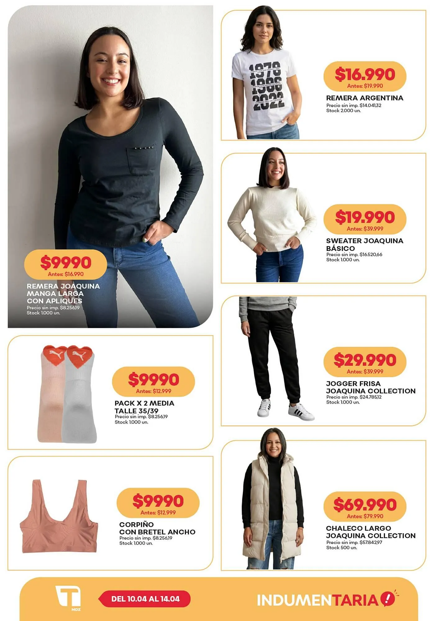 Ofertas de Catálogo Supermercados Tadicor 10 de abril al 14 de abril 2026 - Página 14 del catálogo