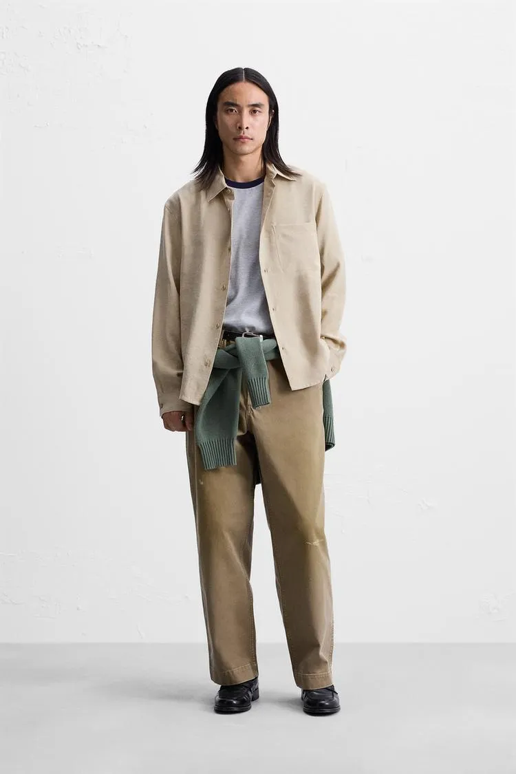 CAMISA FLUIDA REGULAR FIT