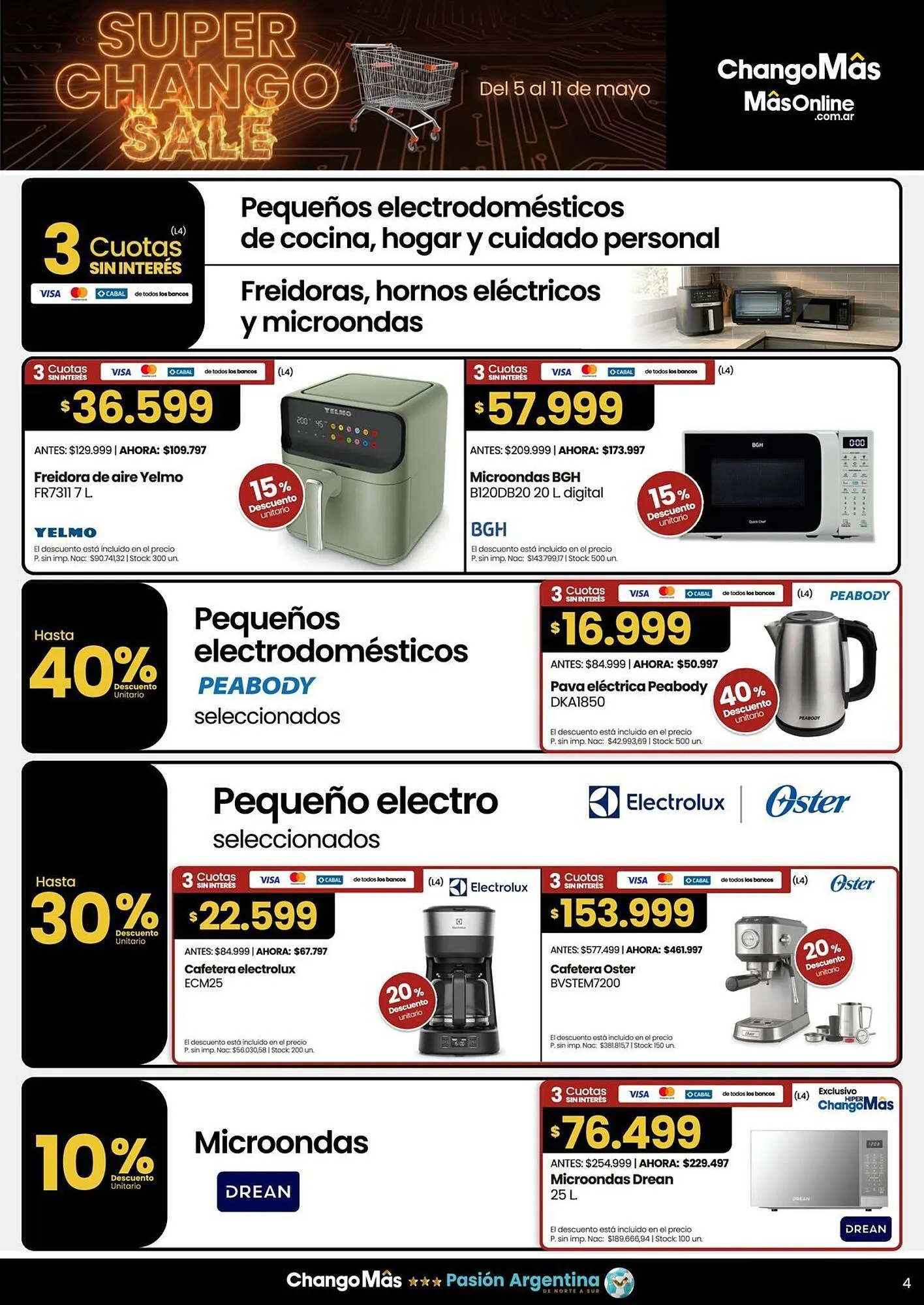 Ofertas de Catálogo Changomas 5 de mayo al 11 de mayo 2026 - Página 4 del catálogo