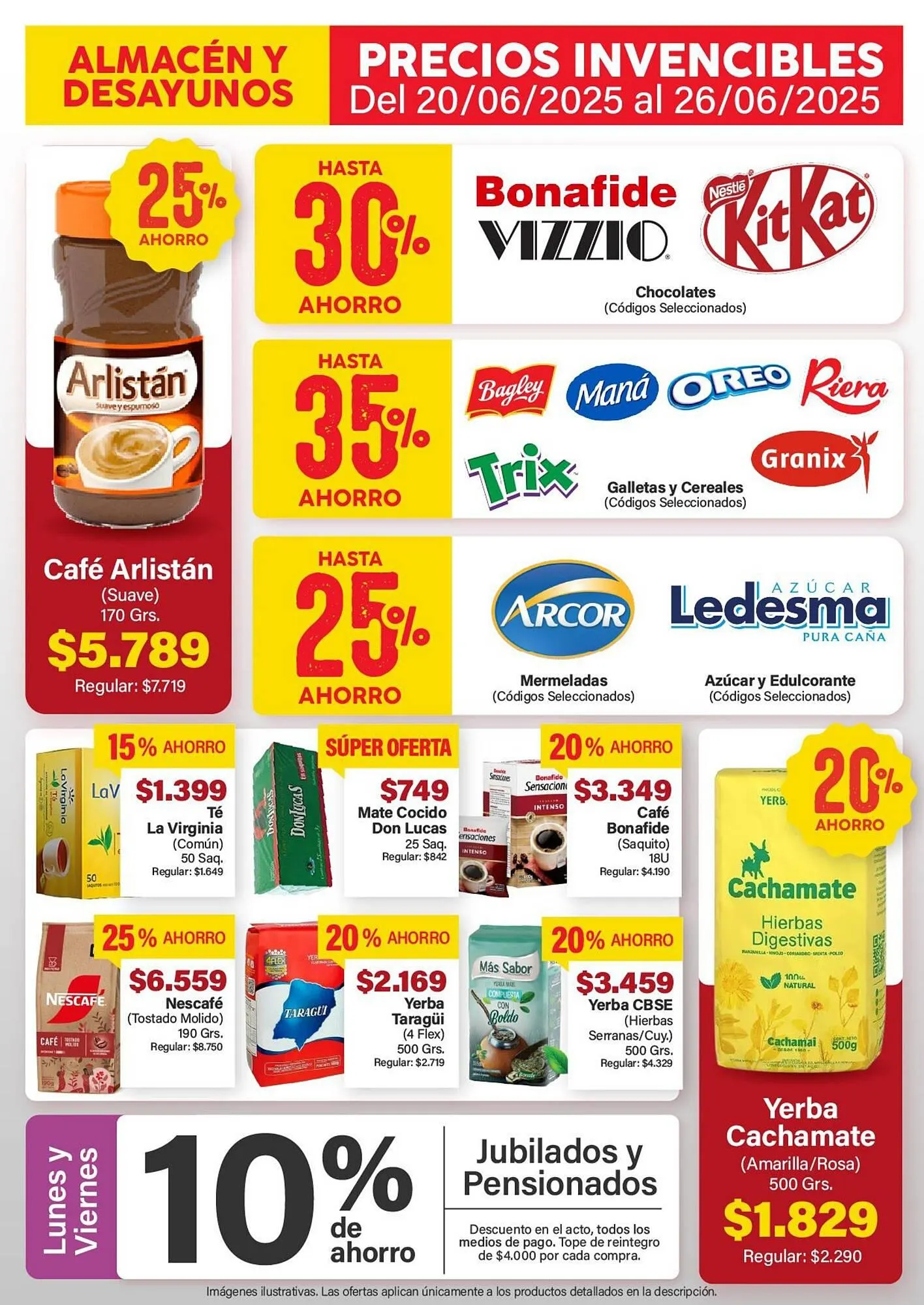 Ofertas de Catálogo Supermercados Aiello 20 de junio al 26 de junio 2025 - Página 1 del catálogo