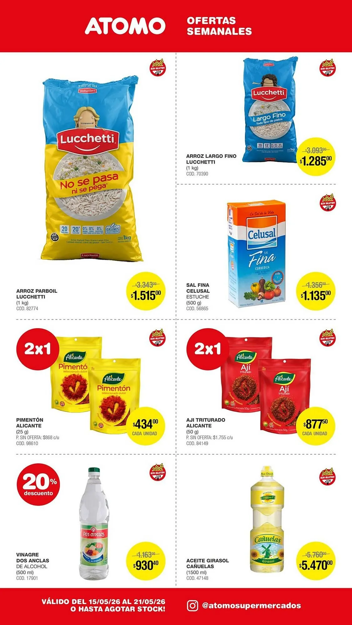 Ofertas de Catálogo Atomo Conviene 15 de mayo al 21 de mayo 2026 - Página 11 del catálogo