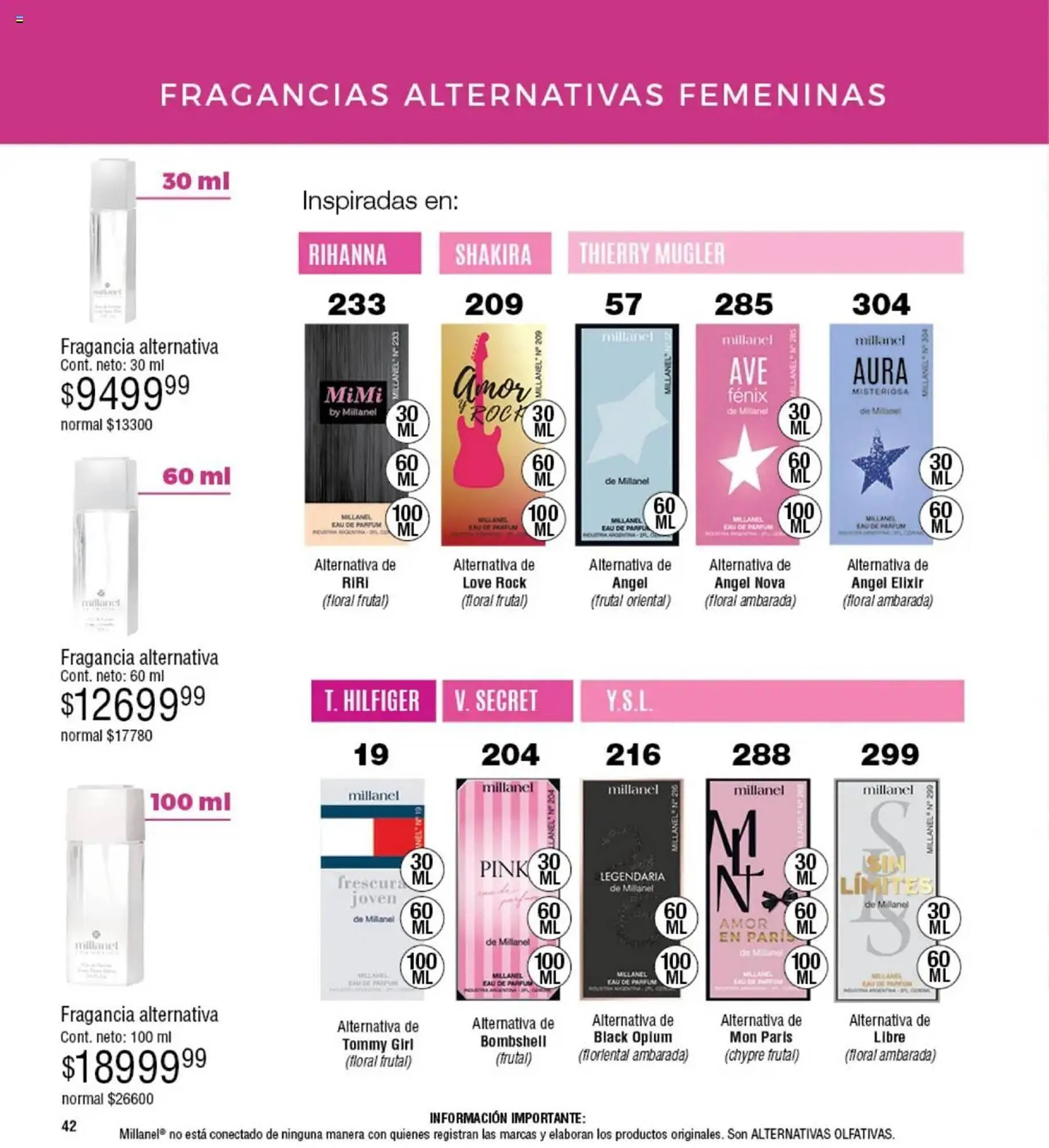 Ofertas de Catálogo Millanel Cosmética 28 de abril al 25 de mayo 2025 - Página 42 del catálogo