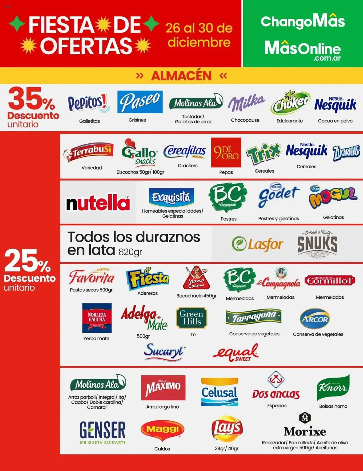 Ofertas de Catálogo Changomas 26 de diciembre al 30 de diciembre 2024 - Página 6 del catálogo