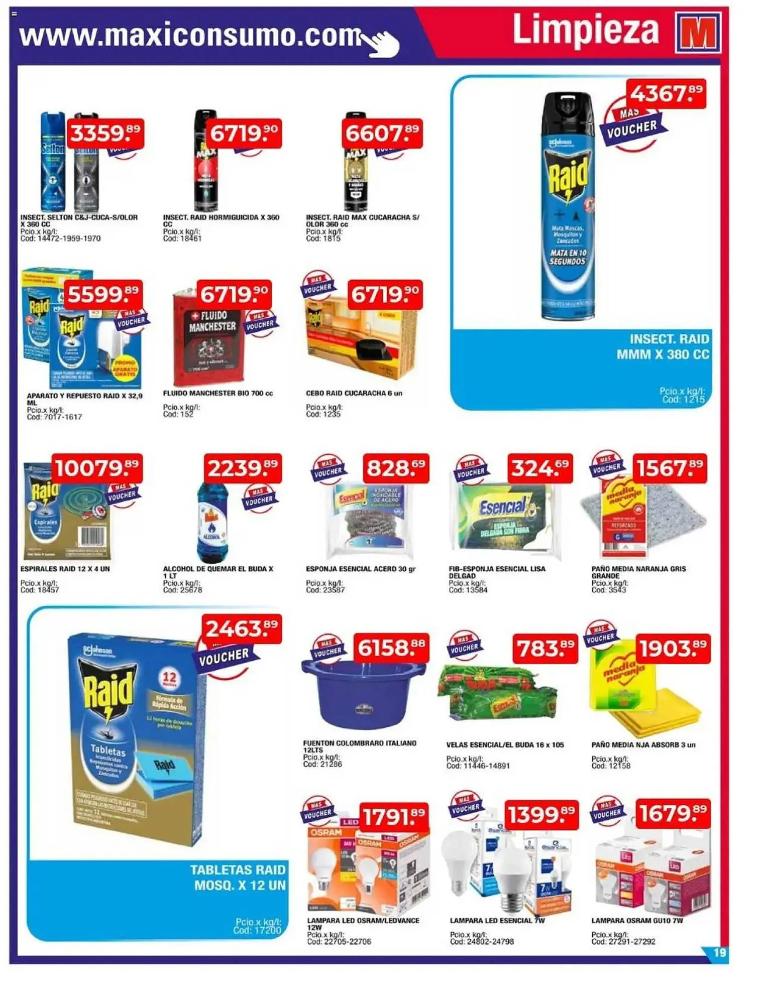 Ofertas de Catálogo Maxiconsumo 6 de enero al 12 de enero 2025 - Página 19 del catálogo