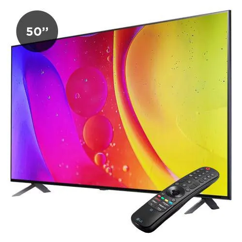 Smart TV LG NanoCell 50 Pulgadas NANO80 4K ThinQ AI 4K