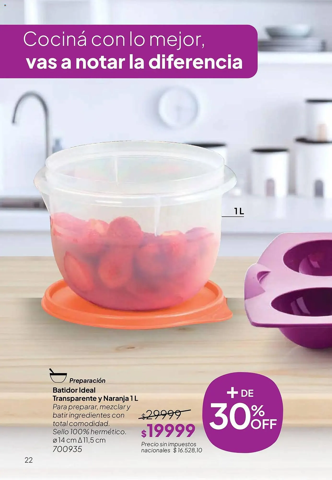 Ofertas de Folleto Tupperware 26 de febrero al 10 de marzo 2026 - Página 23 del catálogo