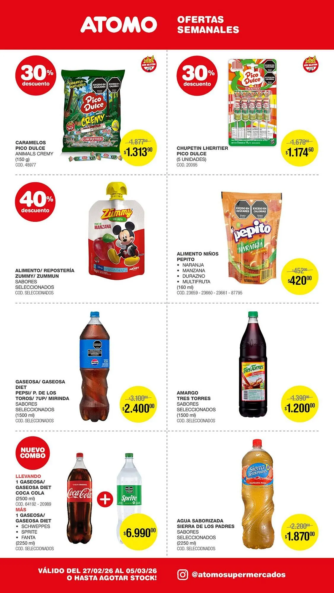 Ofertas de Catálogo Atomo Conviene 27 de febrero al 5 de marzo 2026 - Página 3 del catálogo