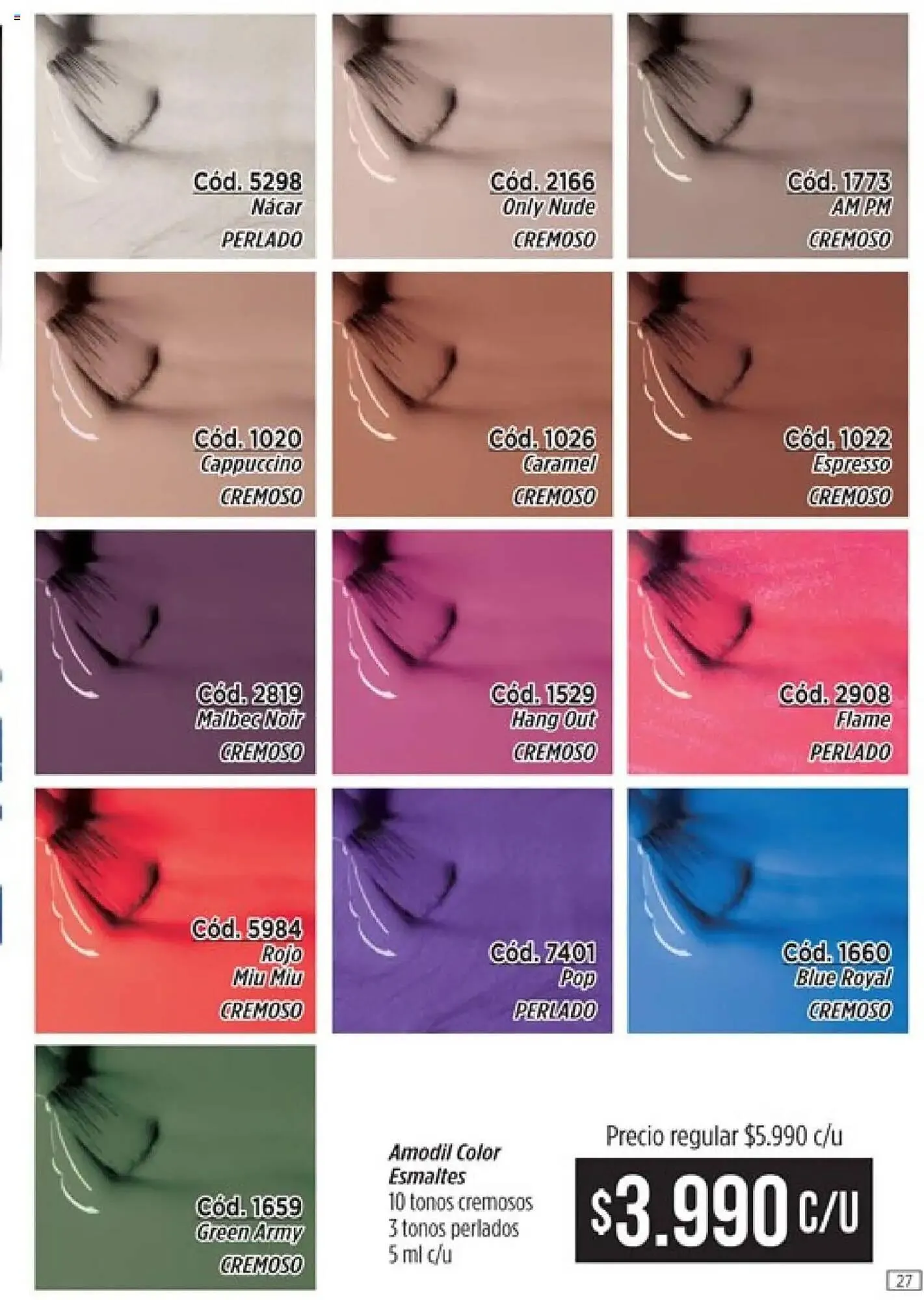 Ofertas de Catálogo Amodil 3 de mayo al 18 de mayo 2025 - Página 27 del catálogo