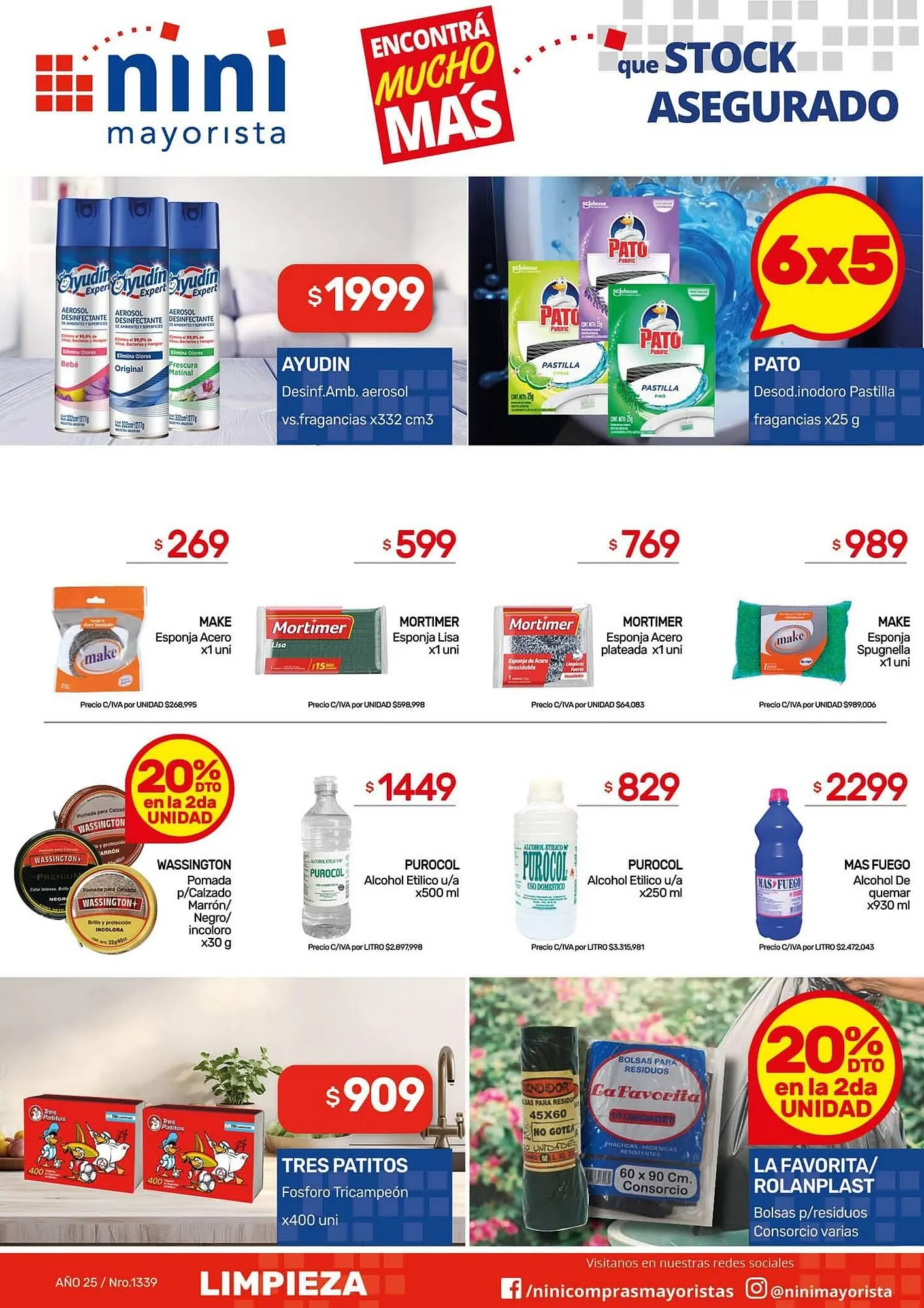 Ofertas de Catálogo Nini Mayorista 22 de diciembre al 28 de diciembre 2025 - Página 11 del catálogo