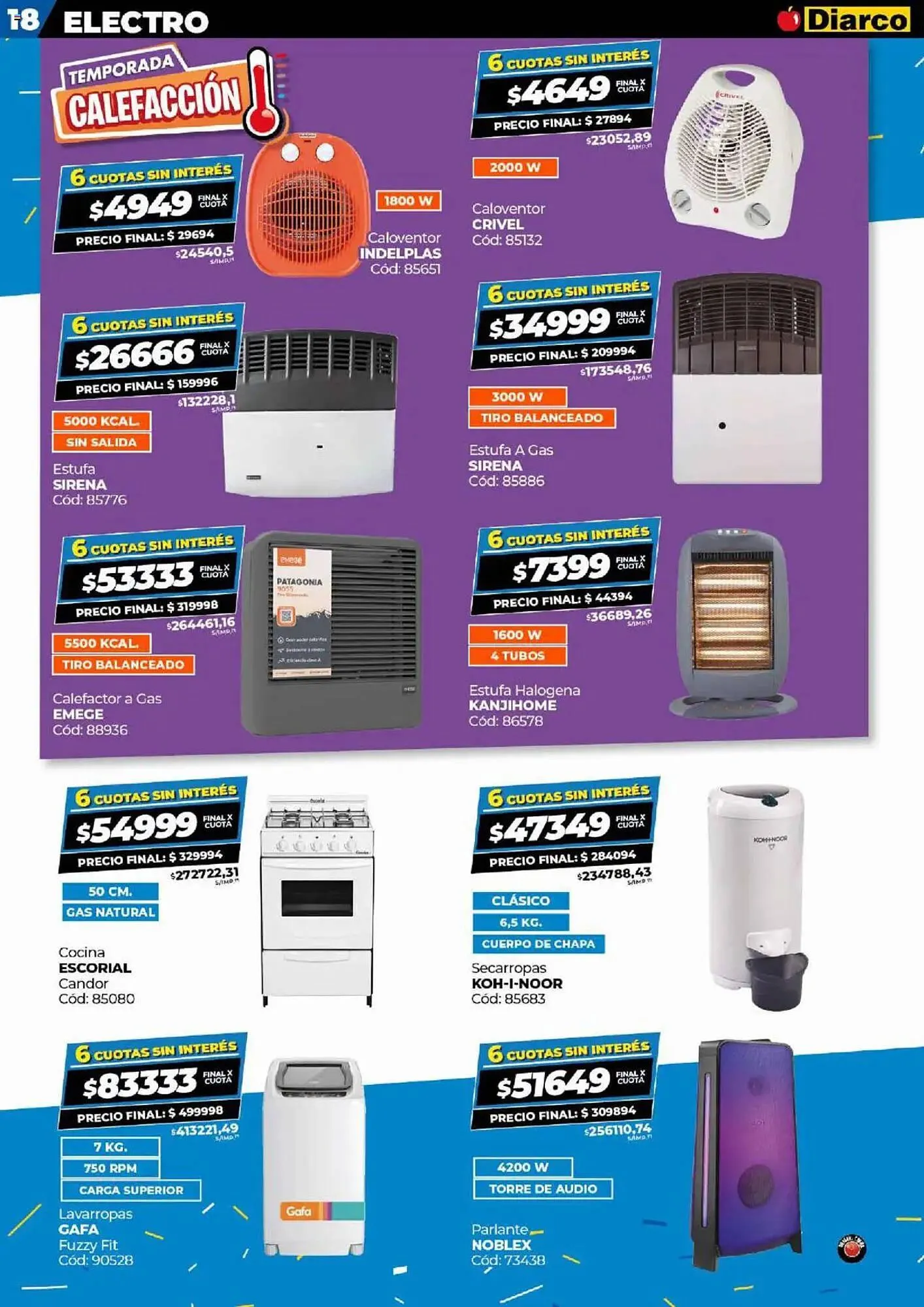 Ofertas de Catálogo Diarco 30 de junio al 6 de julio 2025 - Página 18 del catálogo