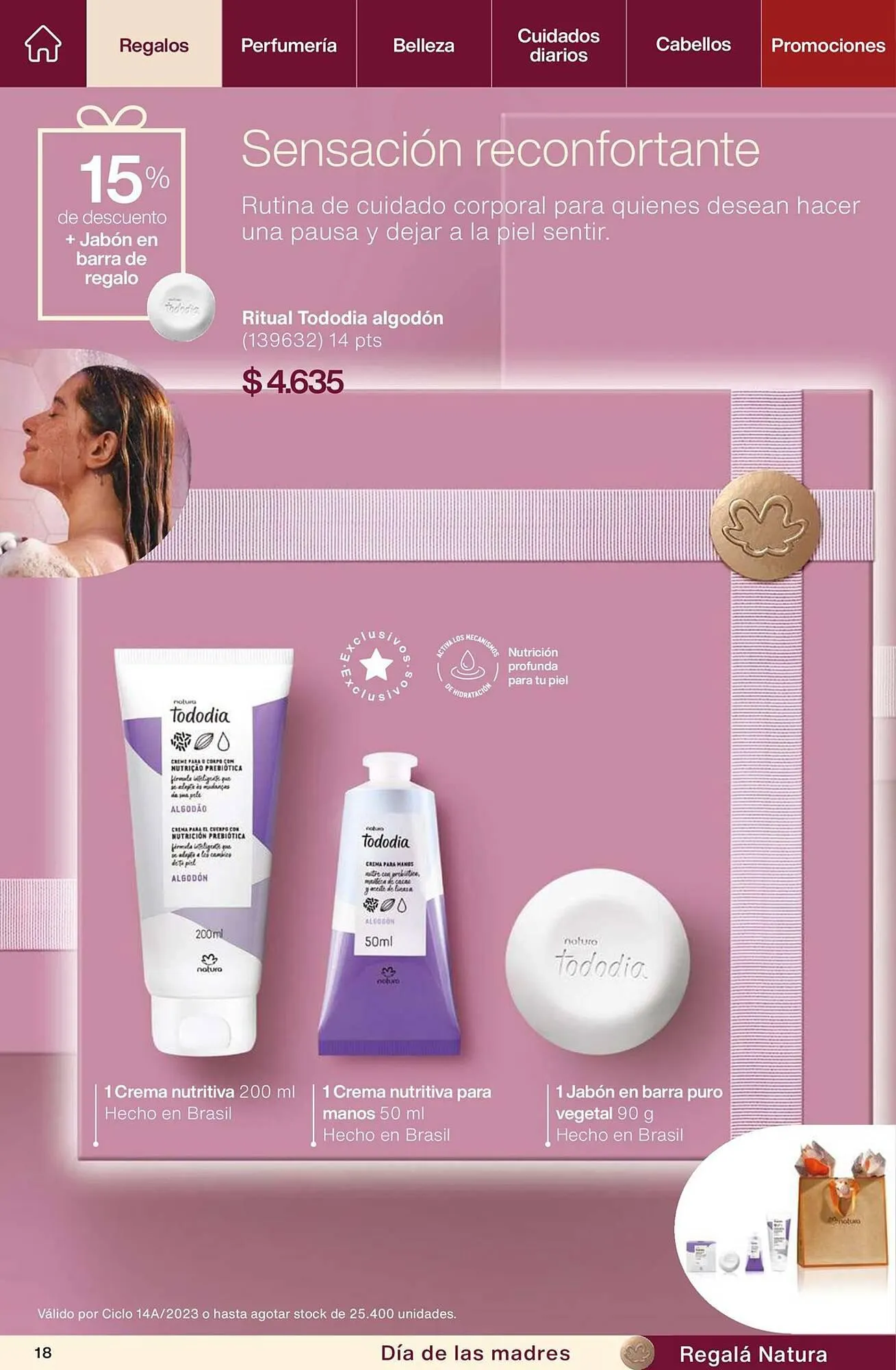 Ofertas de Catálogo Natura 27 de septiembre al 31 de octubre 2023 - Página 18 del catálogo