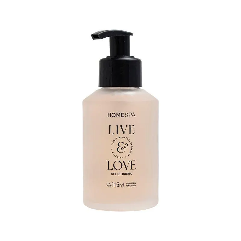 Gel de Ducha Home Spa Live & Love x 115 ml