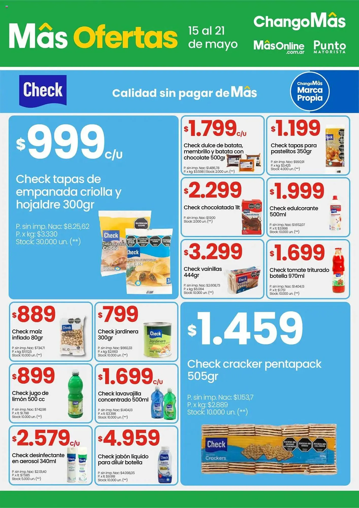 Ofertas de Catálogo Changomas 15 de mayo al 22 de mayo 2025 - Página 8 del catálogo