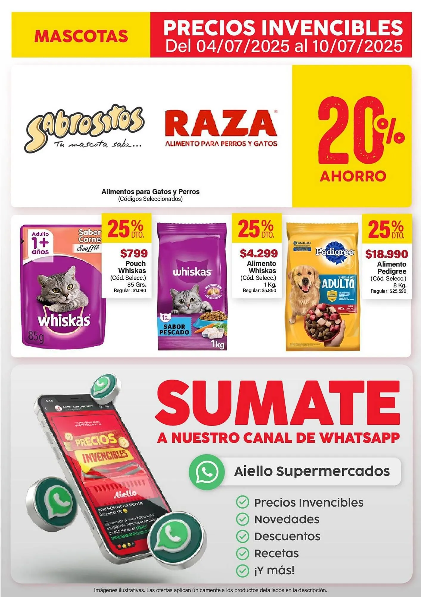 Ofertas de Catálogo Supermercados Aiello 4 de julio al 10 de julio 2025 - Página 13 del catálogo
