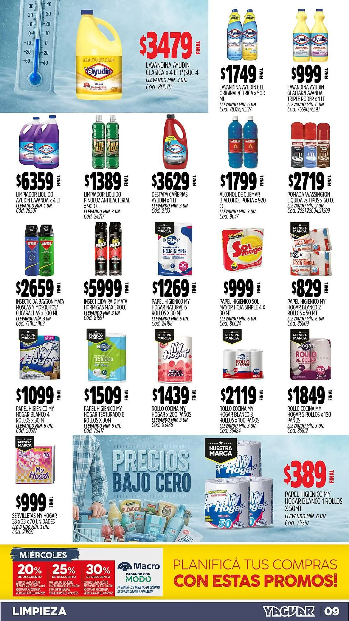 Ofertas de Catálogo Supermercados Yaguar 9 de junio al 16 de junio 2025 - Página 10 del catálogo