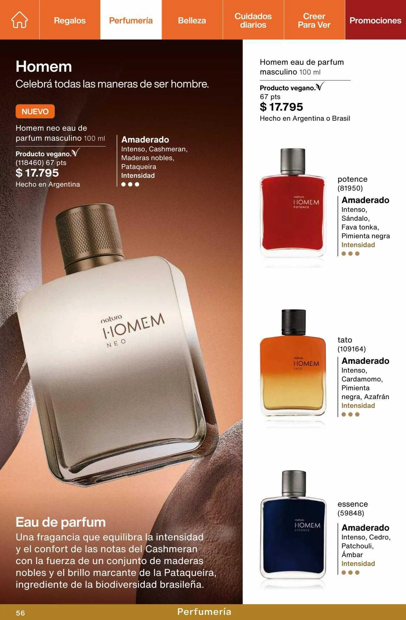 Ofertas de Catálogo Natura 7 de julio al 30 de septiembre 2023 - Página 56 del catálogo