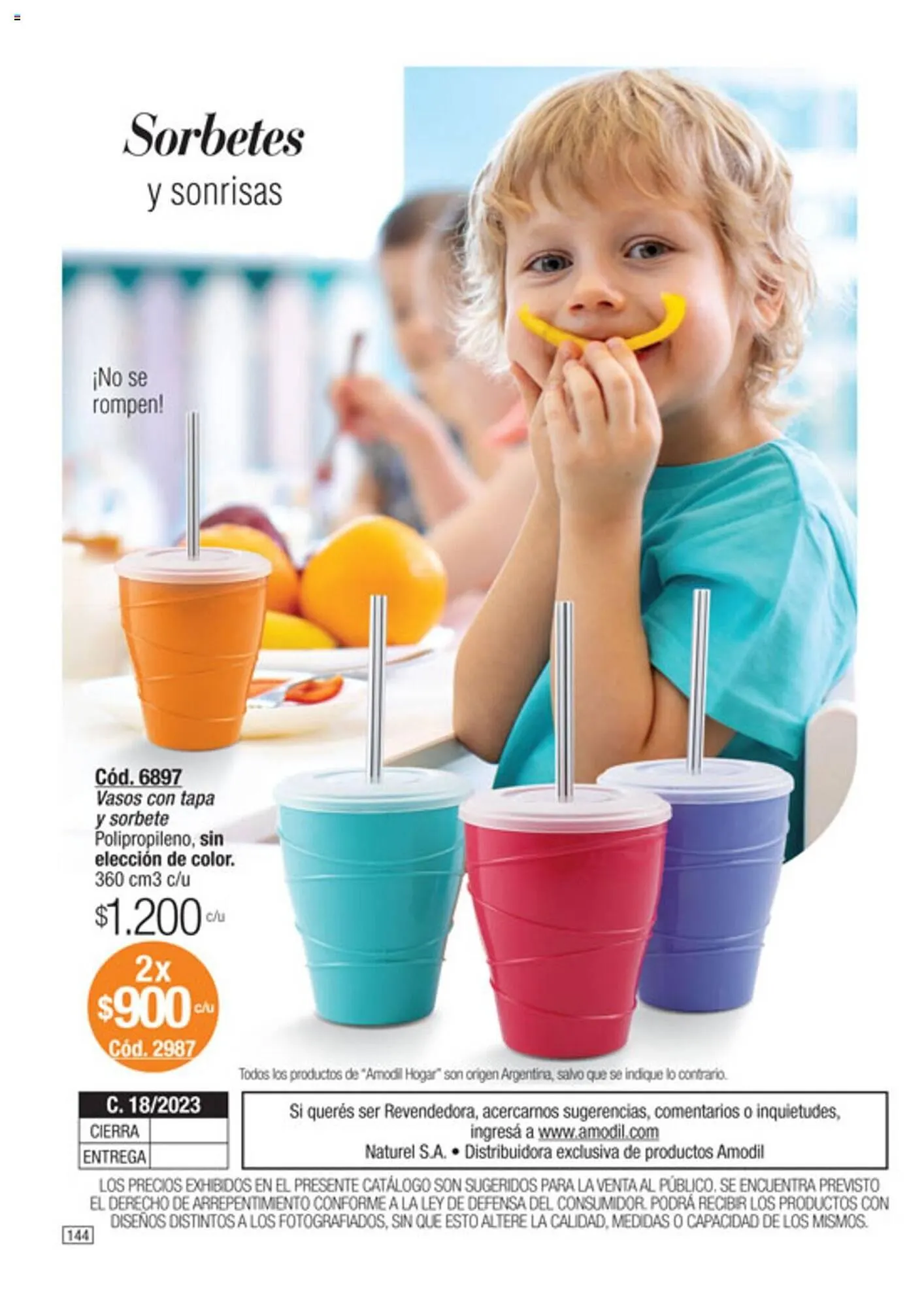 Ofertas de Catálogo Amodil 6 de diciembre al 19 de diciembre 2023 - Página 144 del catálogo