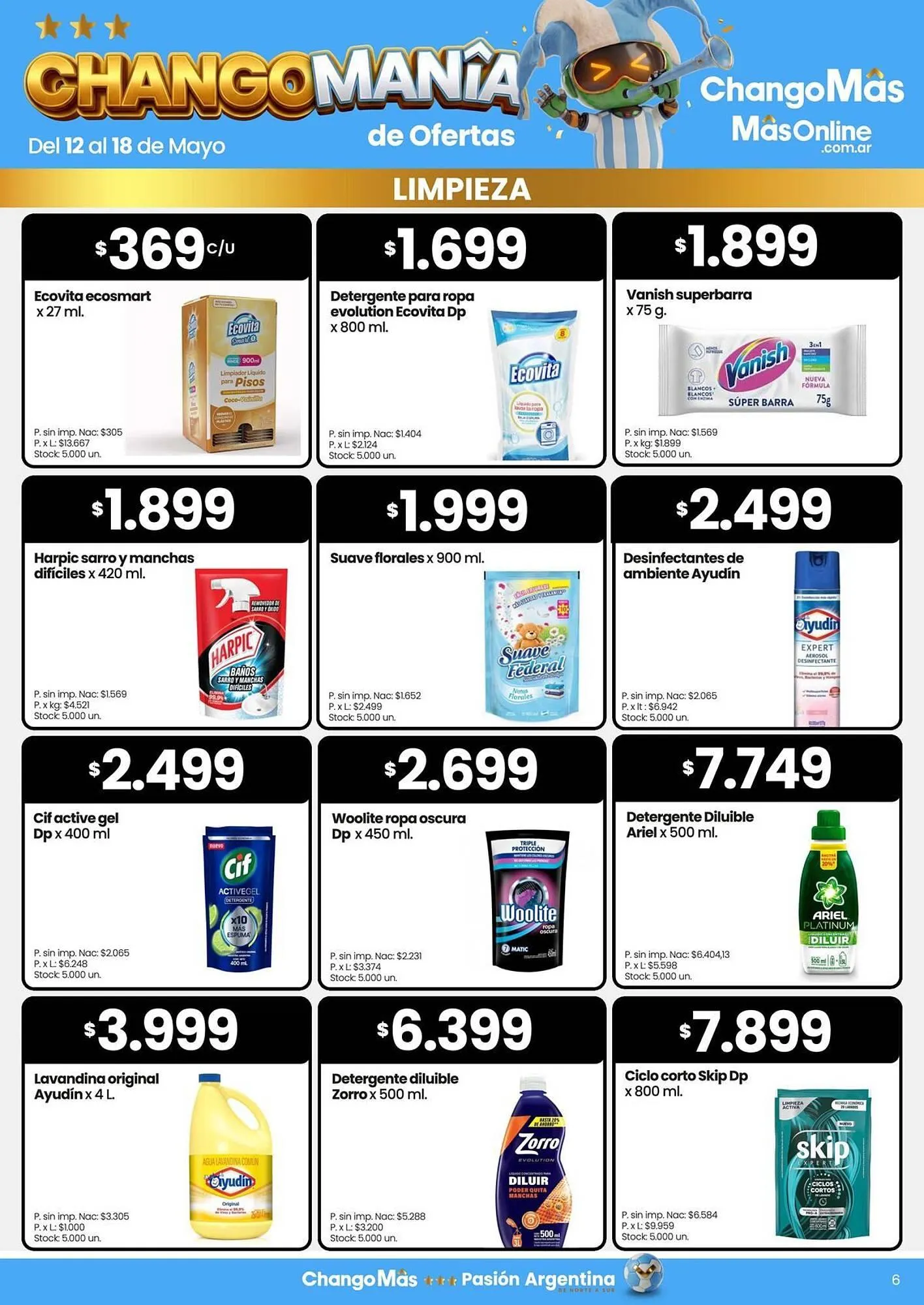 Ofertas de Catálogo Changomas 12 de mayo al 18 de mayo 2026 - Página 7 del catálogo