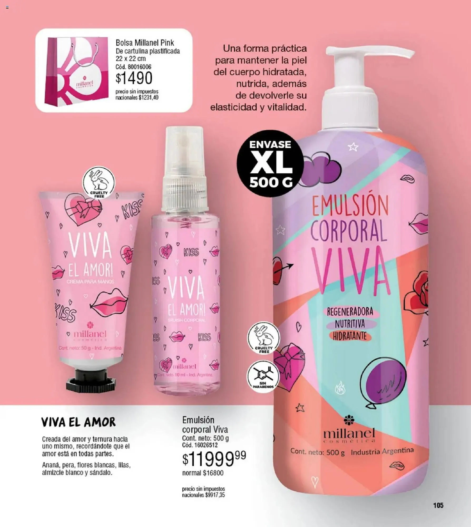 Ofertas de Catálogo Millanel Cosmética 5 de enero al 1 de febrero 2026 - Página 105 del catálogo