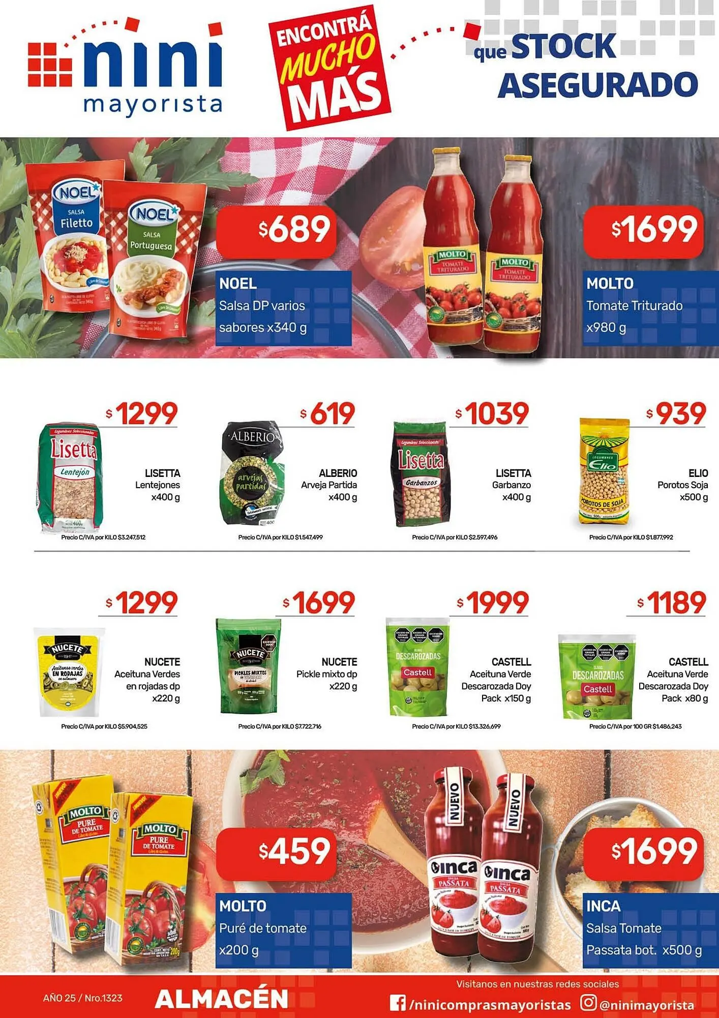 Ofertas de catálogo Nini Mayorista 1 de septiembre al 7 de septiembre 2025 - Página 27 del catálogo