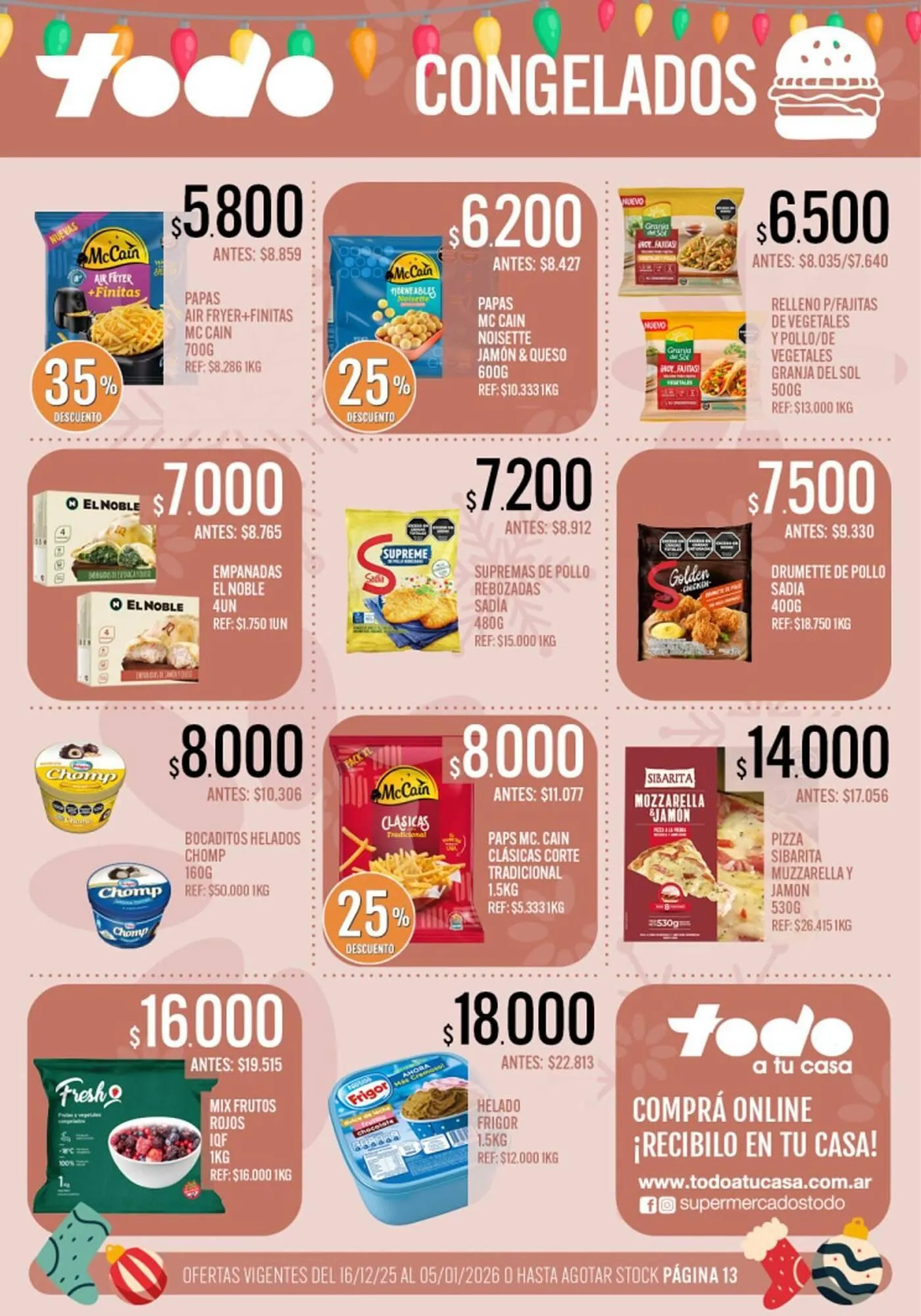 Ofertas de Catálogo Supermercados Todo 16 de diciembre al 5 de enero 2026 - Página 13 del catálogo