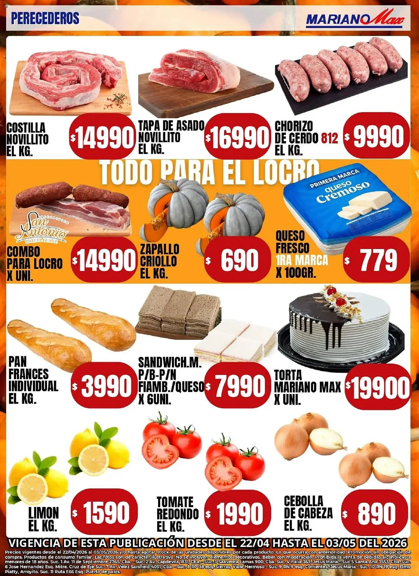 Ofertas de Catálogo Supermercados Mariano Max 22 de abril al 5 de mayo 2026 - Página 9 del catálogo