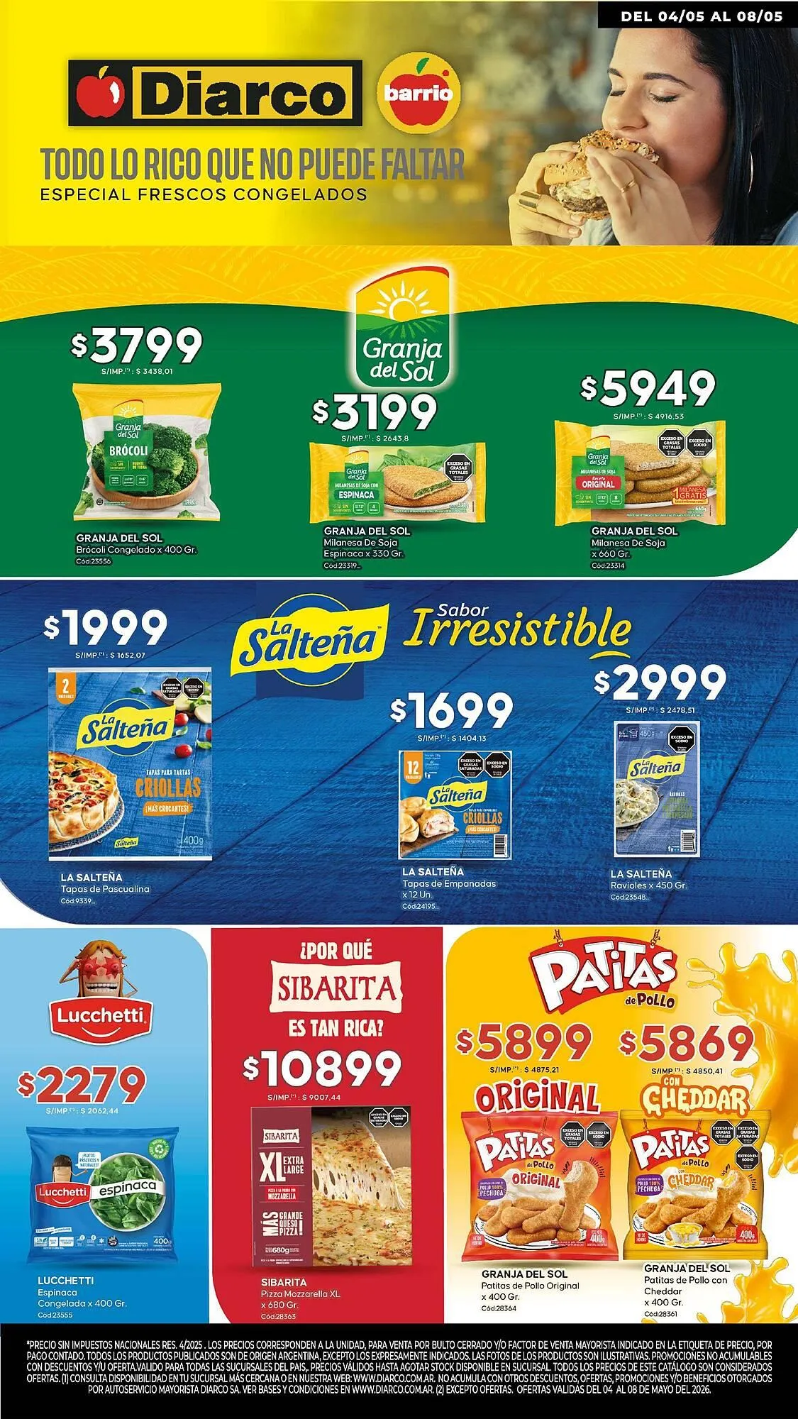 Ofertas de Catálogo Diarco 4 de mayo al 8 de mayo 2026 - Página 1 del catálogo