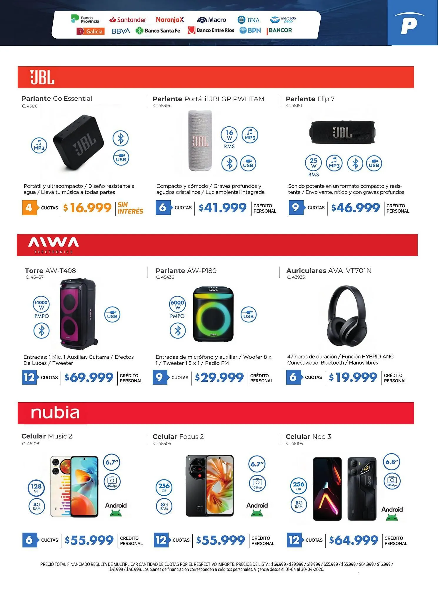 Ofertas de Catálogo Pardo Hogar 7 de abril al 30 de abril 2026 - Página 5 del catálogo