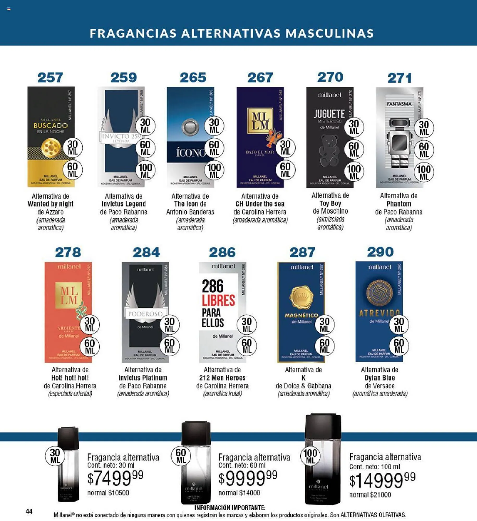 Ofertas de Catálogo Millanel Cosmética 11 de marzo al 7 de abril 2024 - Página 44 del catálogo