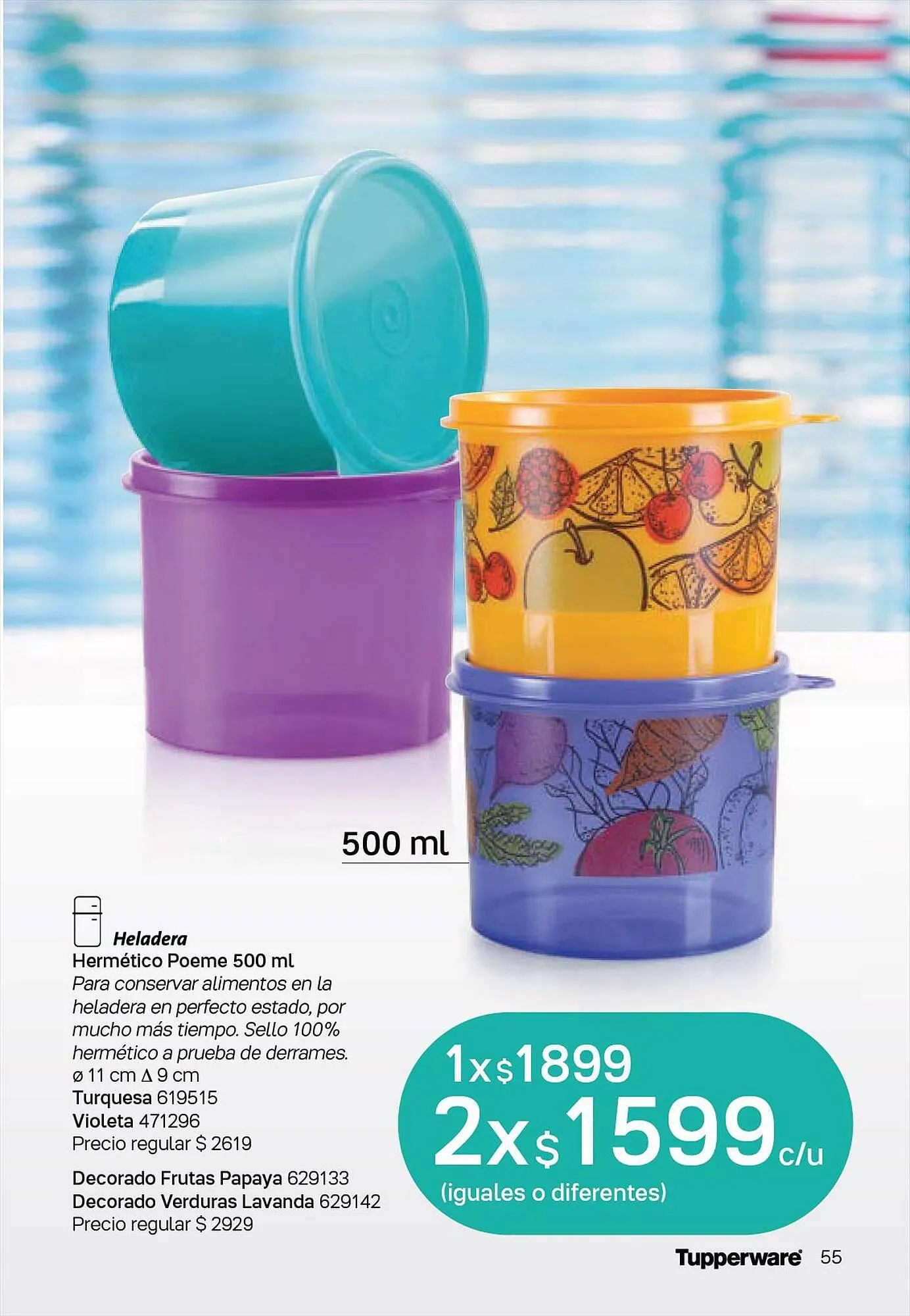 Ofertas de Catálogo Tupperware 4 de julio al 15 de agosto 2023 - Página 56 del catálogo