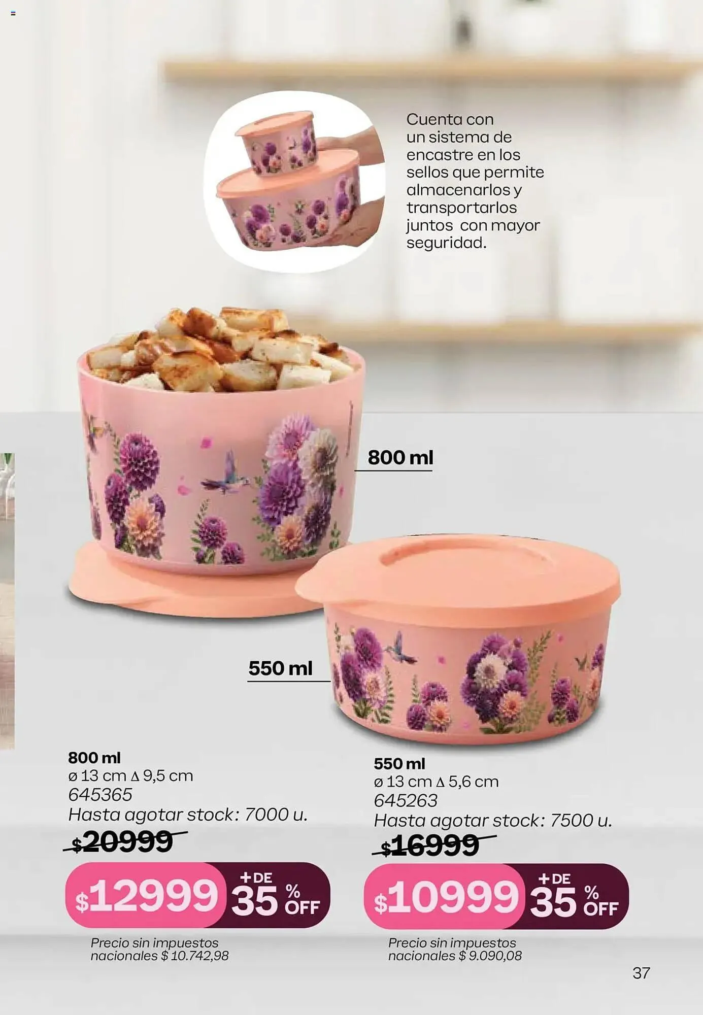 Ofertas de Catálogo Tupperware 29 de mayo al 12 de junio 2025 - Página 38 del catálogo