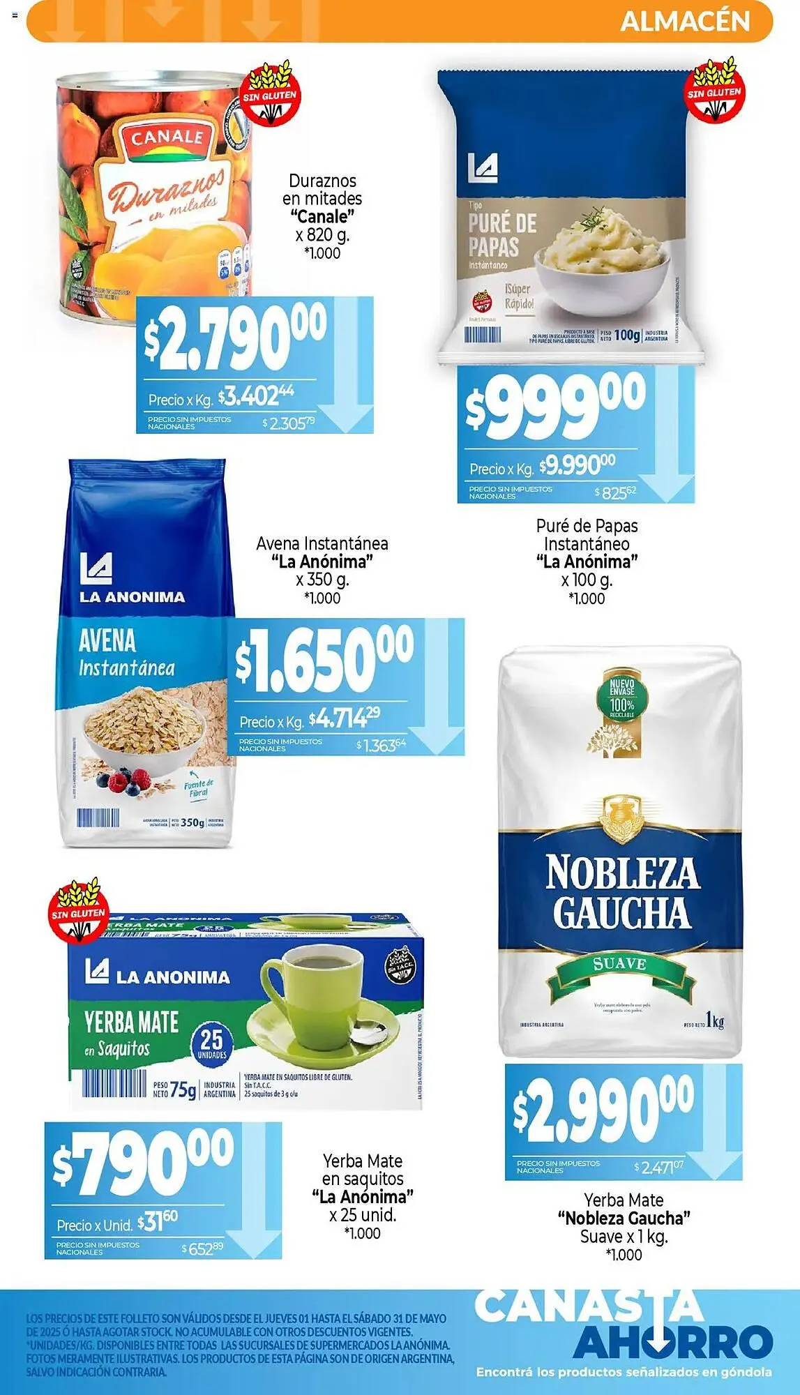 Ofertas de Catálogo La Anonima 1 de mayo al 31 de mayo 2025 - Página 7 del catálogo