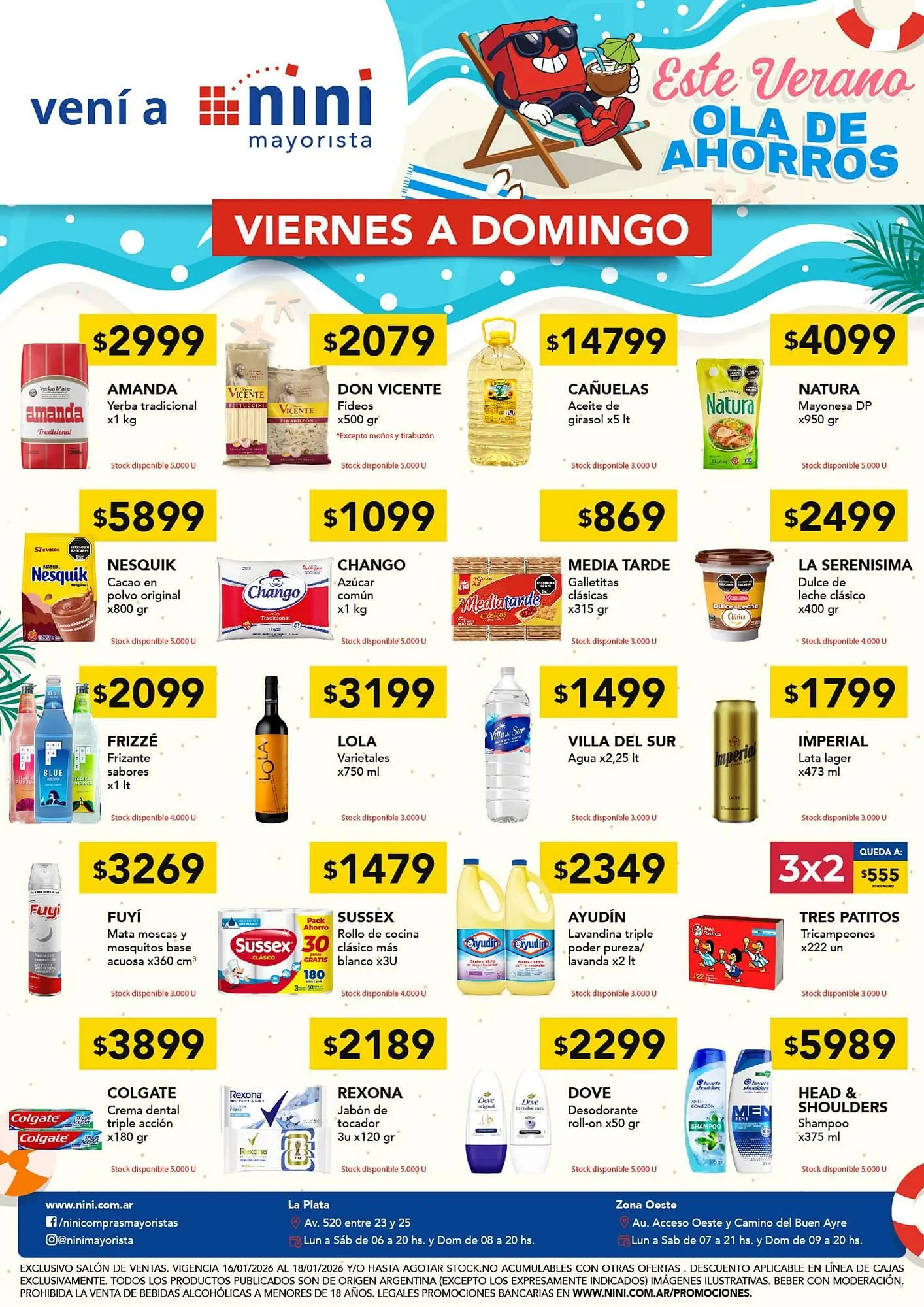 Ofertas de Catálogo Nini Mayorista 17 de enero al 18 de enero 2026 - Página 1 del catálogo