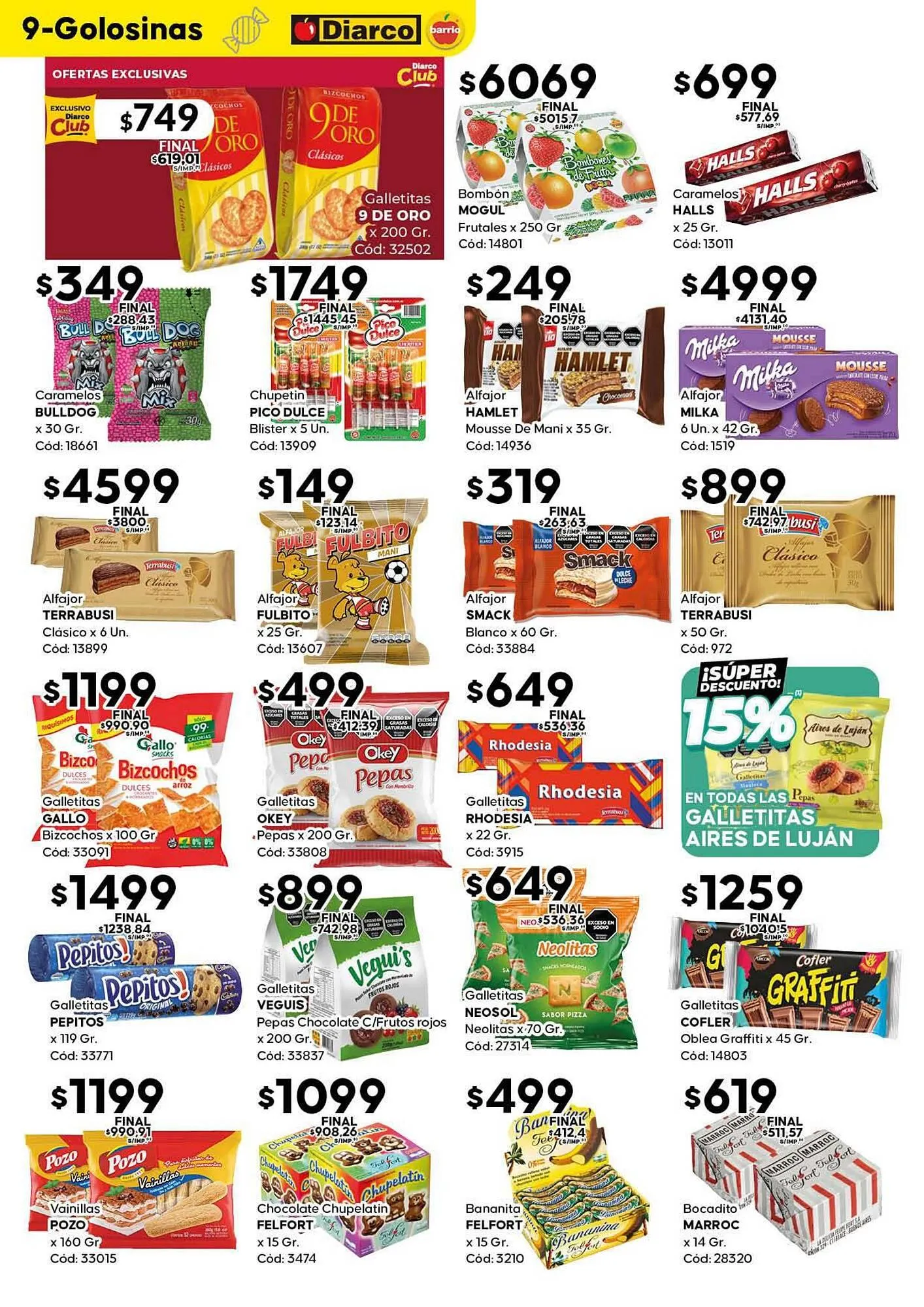 Ofertas de Catálogo Diarco 26 de mayo al 1 de junio 2025 - Página 9 del catálogo