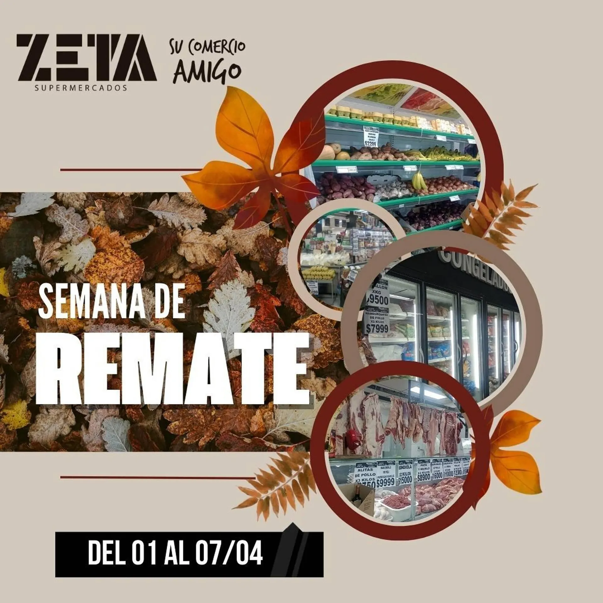 Ofertas de Catálogo Supermercados Zeta 31 de marzo al 7 de abril 2025 - Página 1 del catálogo