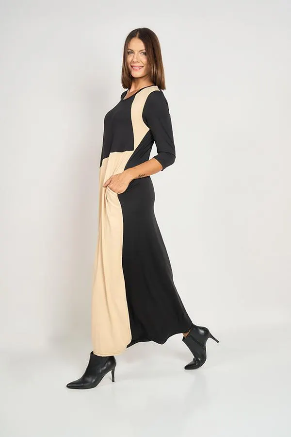 VESTIDO LARGO VIOLETA