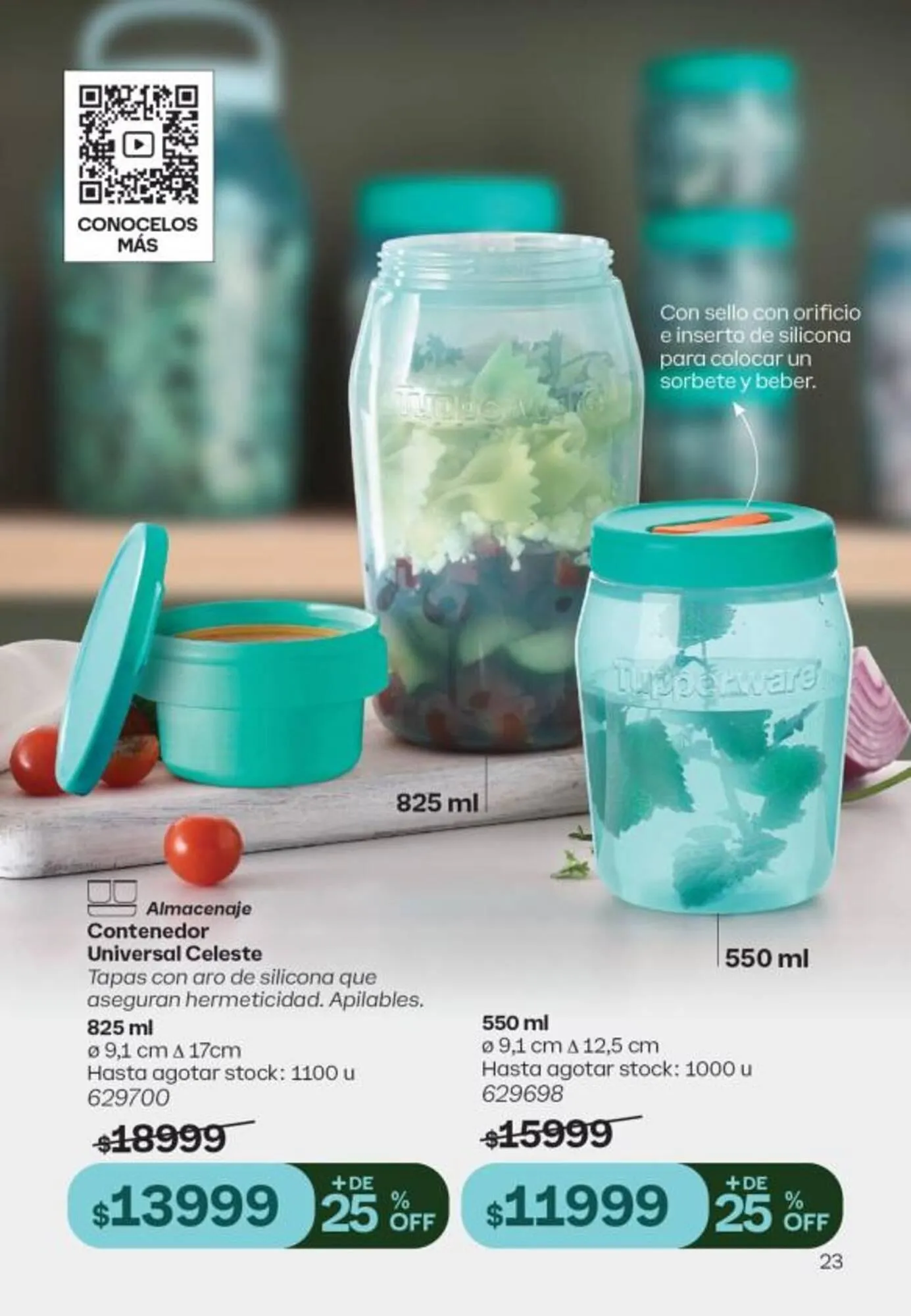 Ofertas de Catálogo Tupperware 4 de abril al 30 de abril 2025 - Página 24 del catálogo