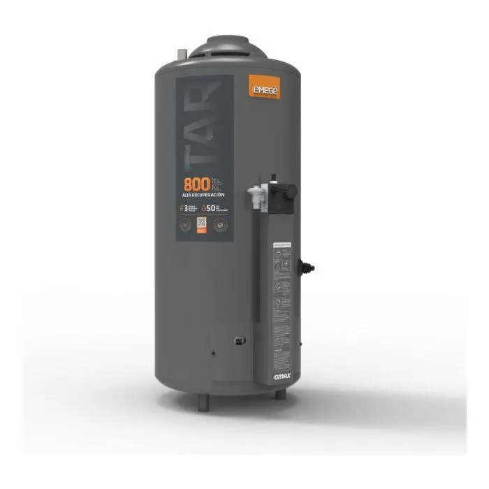 Termotanque EMEGE TAR 50Lts 800 Alta/Rec