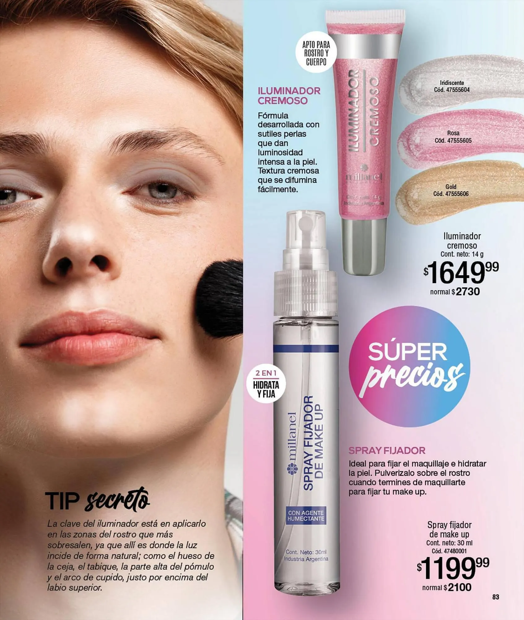 Ofertas de Catálogo Millanel Cosmética 18 de septiembre al 15 de octubre 2023 - Página 83 del catálogo