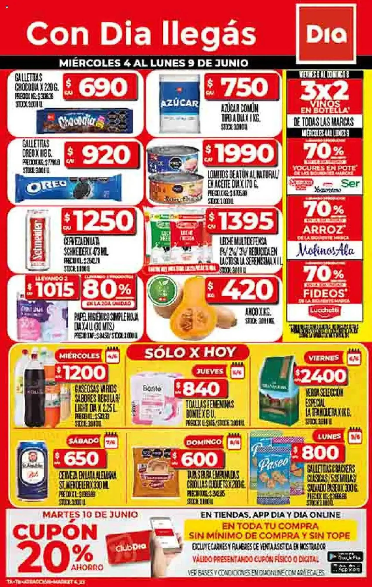 Ofertas de Catálogo Supermercados DIA 4 de junio al 9 de junio 2025 - Página 1 del catálogo