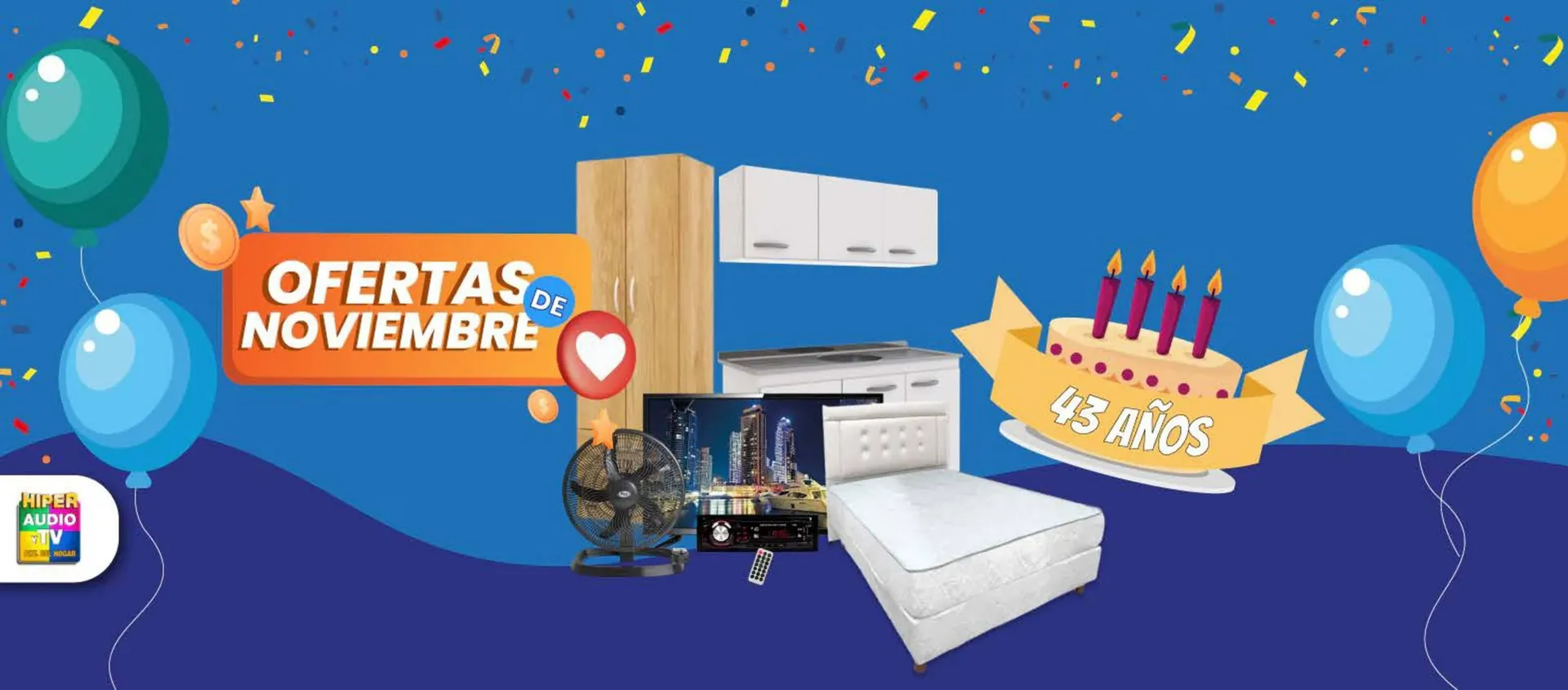 Ofertas de Catálogo Hiper Audio 20 de noviembre al 30 de noviembre 2025 - Página 1 del catálogo