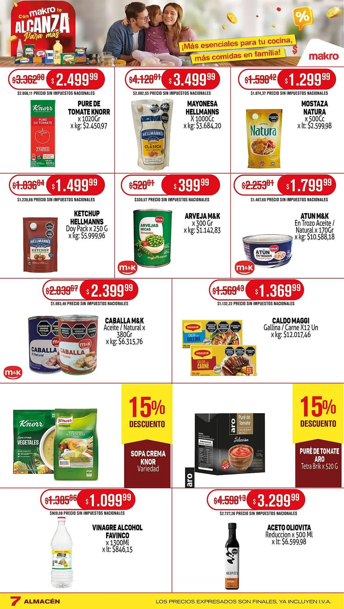Ofertas de Catálogo Makro 8 de mayo al 15 de mayo 2025 - Página 7 del catálogo