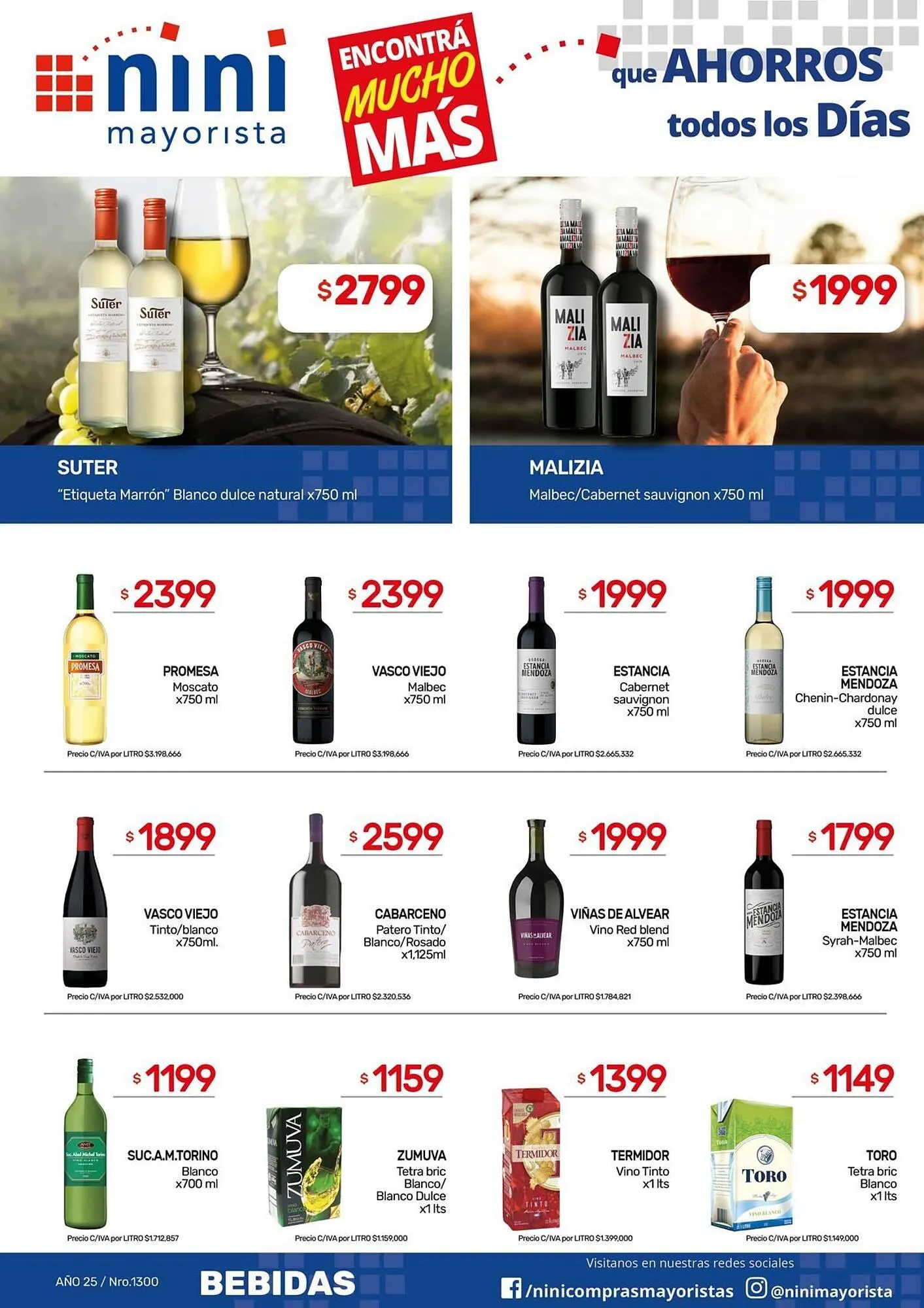 Ofertas de Catálogo Nini Mayorista 24 de marzo al 30 de marzo 2025 - Página 13 del catálogo